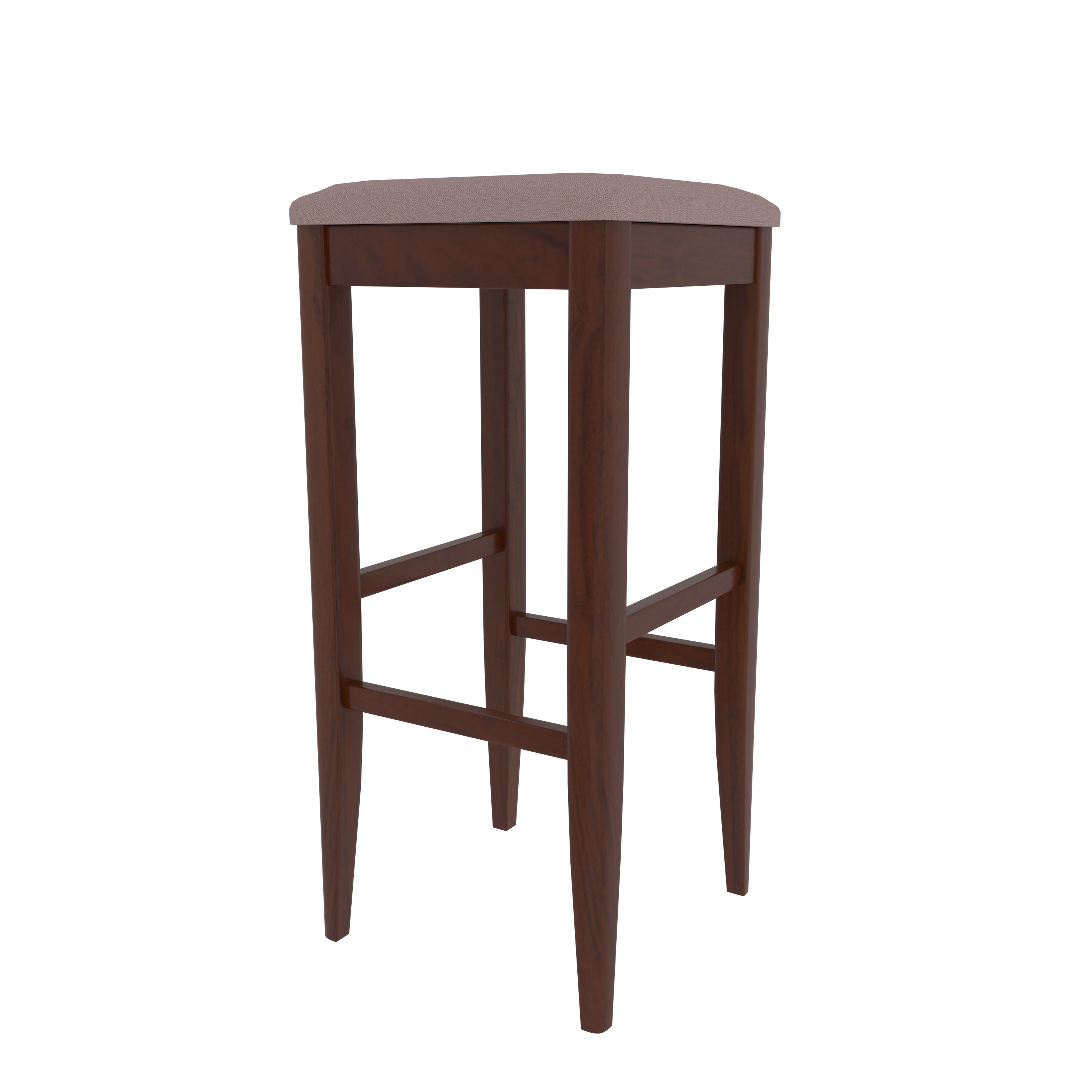 Traditional Long Heighted Wooden Handmade Kitchen Stool Stool