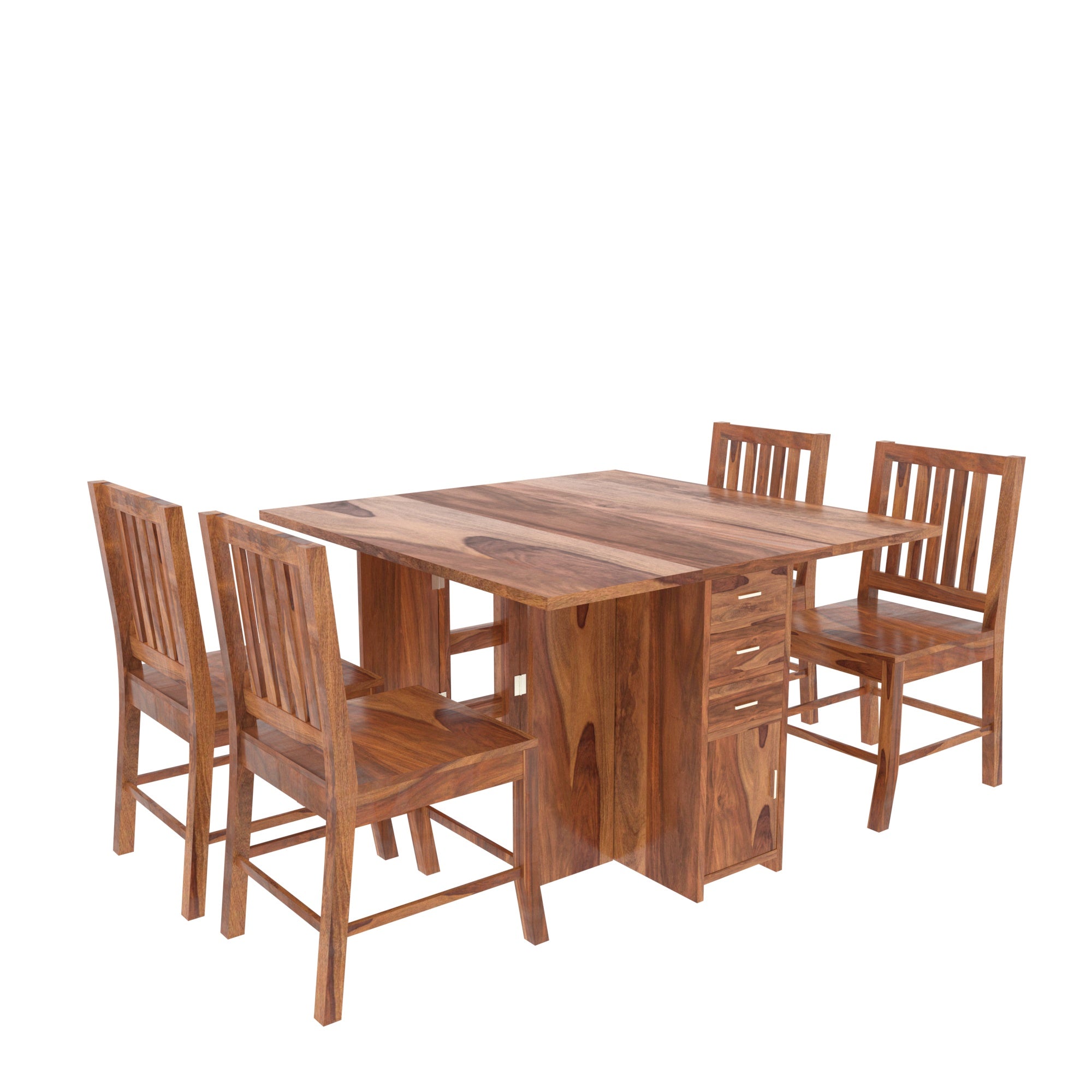 Aesthetic Venture Antique Finished Handmade Wooden Dining Set Dining Set