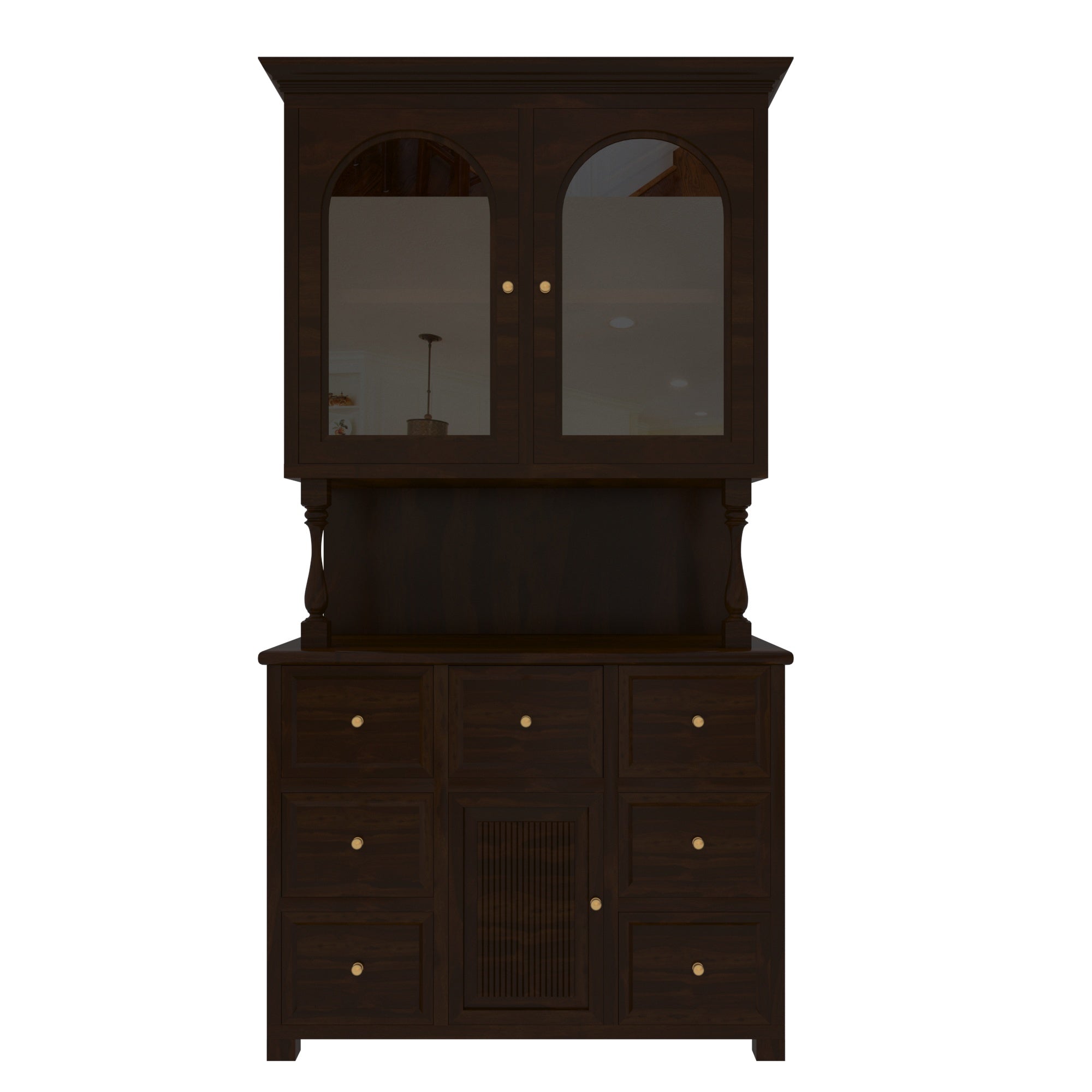 Montage Glorious Dark Finished Decent Storage Handmade Wardrobe Wardrobe