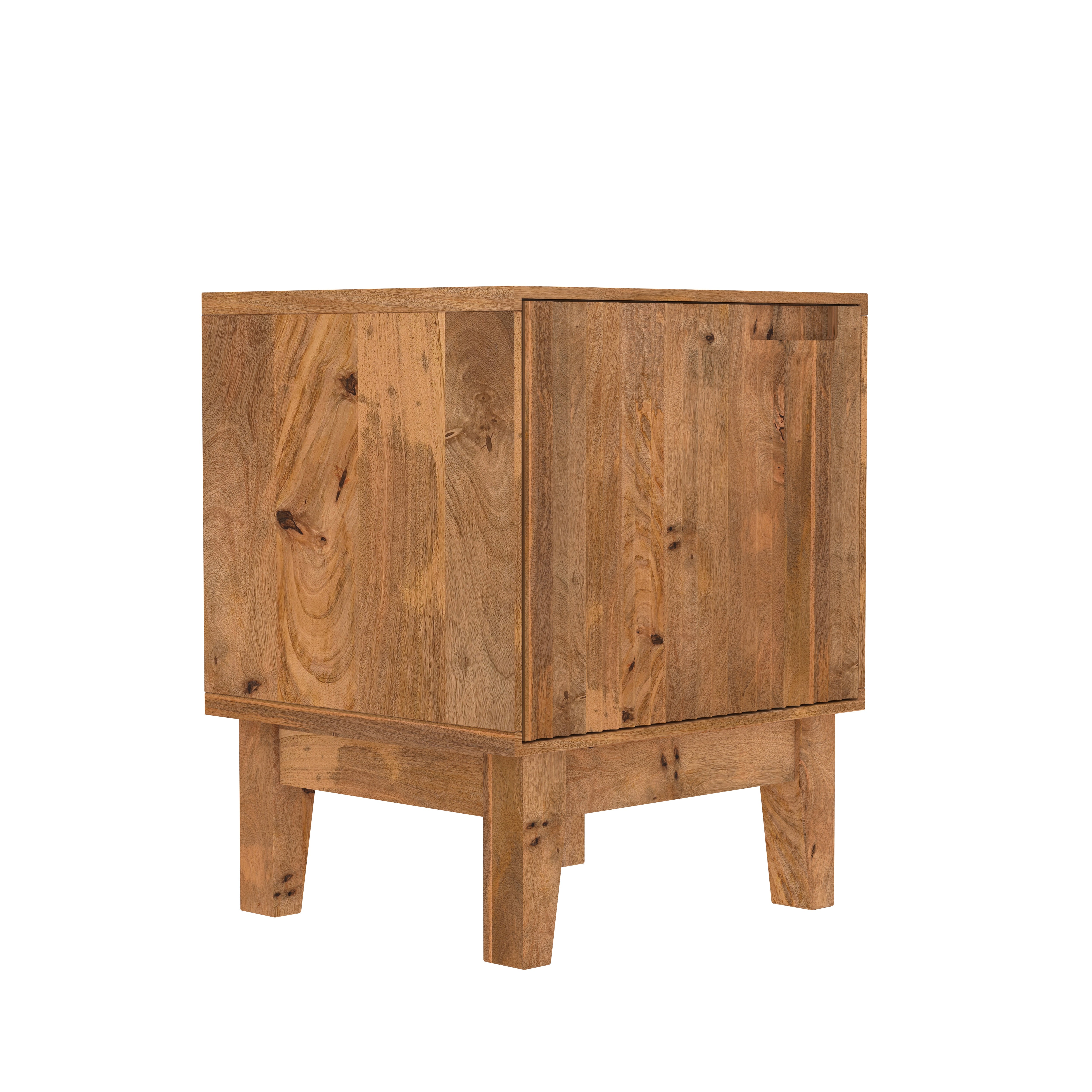 Luxury solid wood single door Bedside Bedside