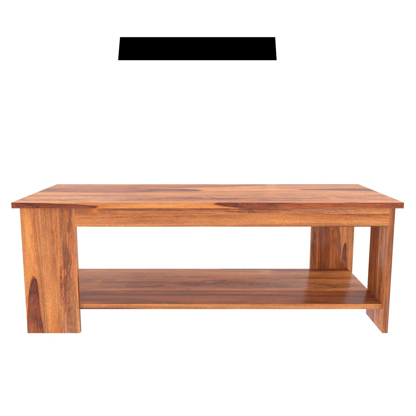 Simple Storage Sheesham Handmade Wooden Coffee Table Coffee Table