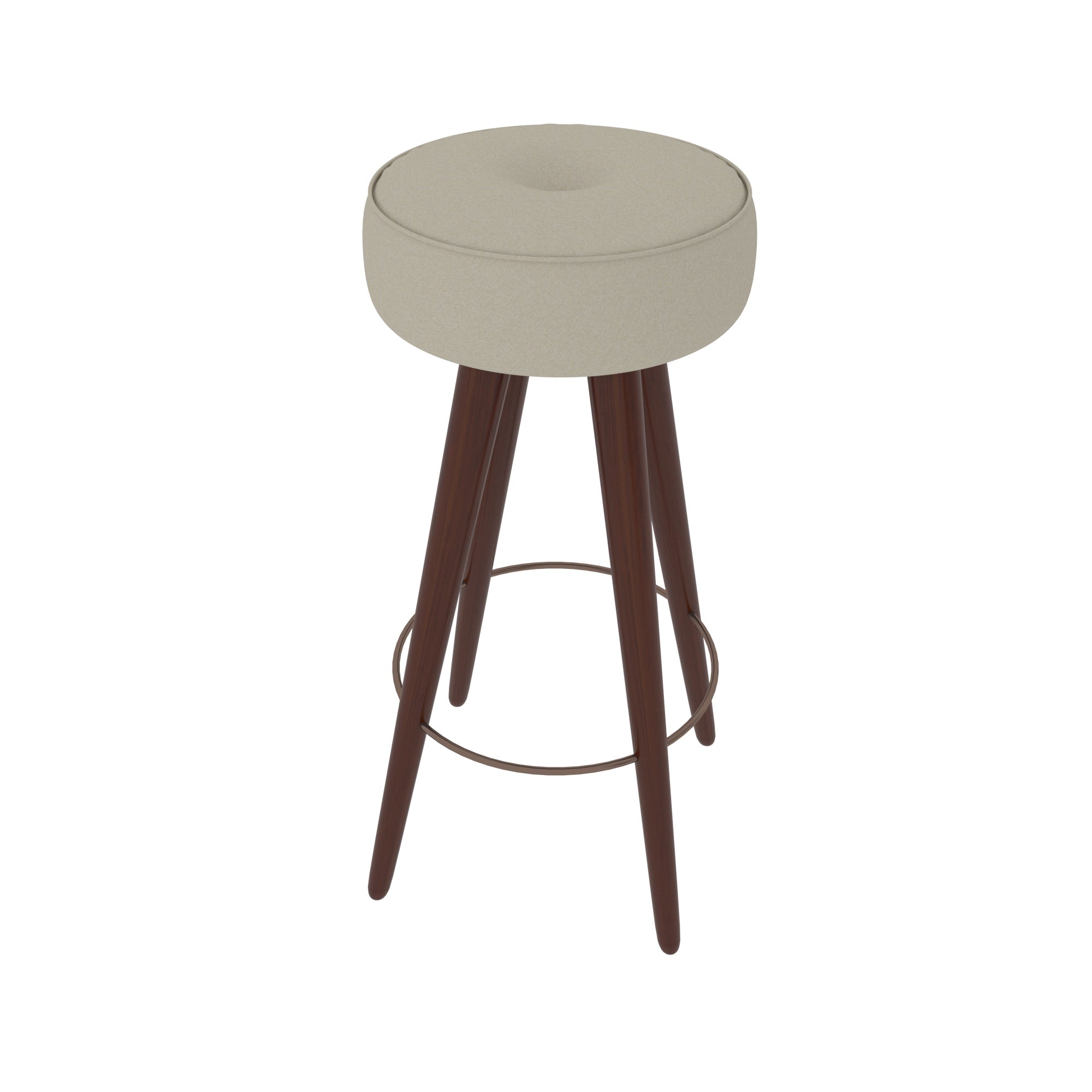 Richard Heritage Finished Wooden Handmade Bar Stool Stool