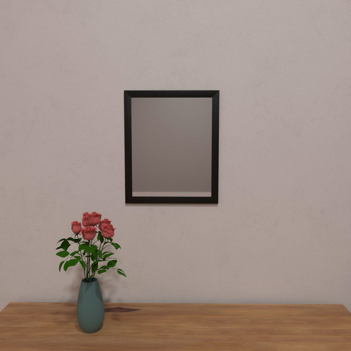 12x15 Classic Mirror Black Mirror