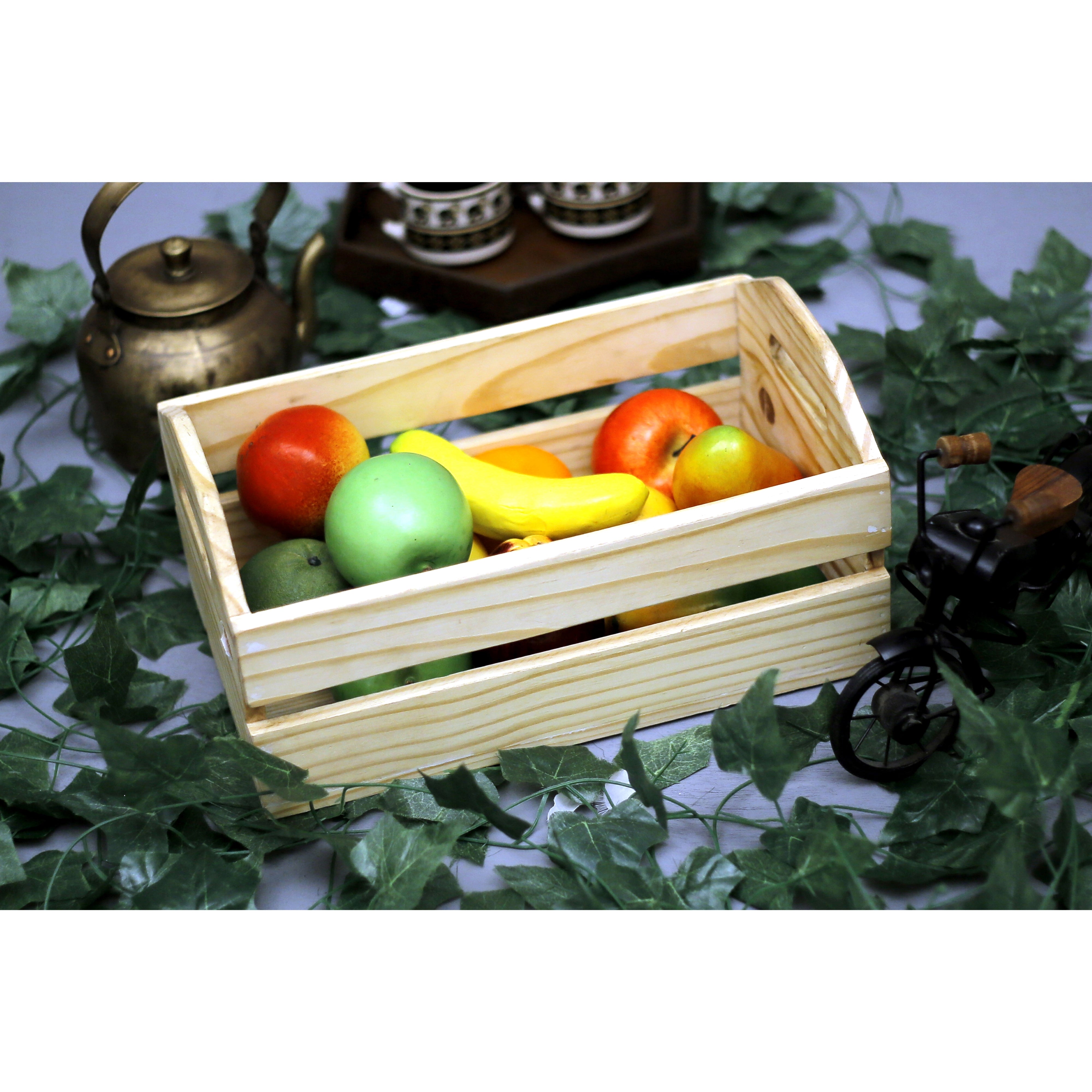 Arch Style Handle Tray Crate