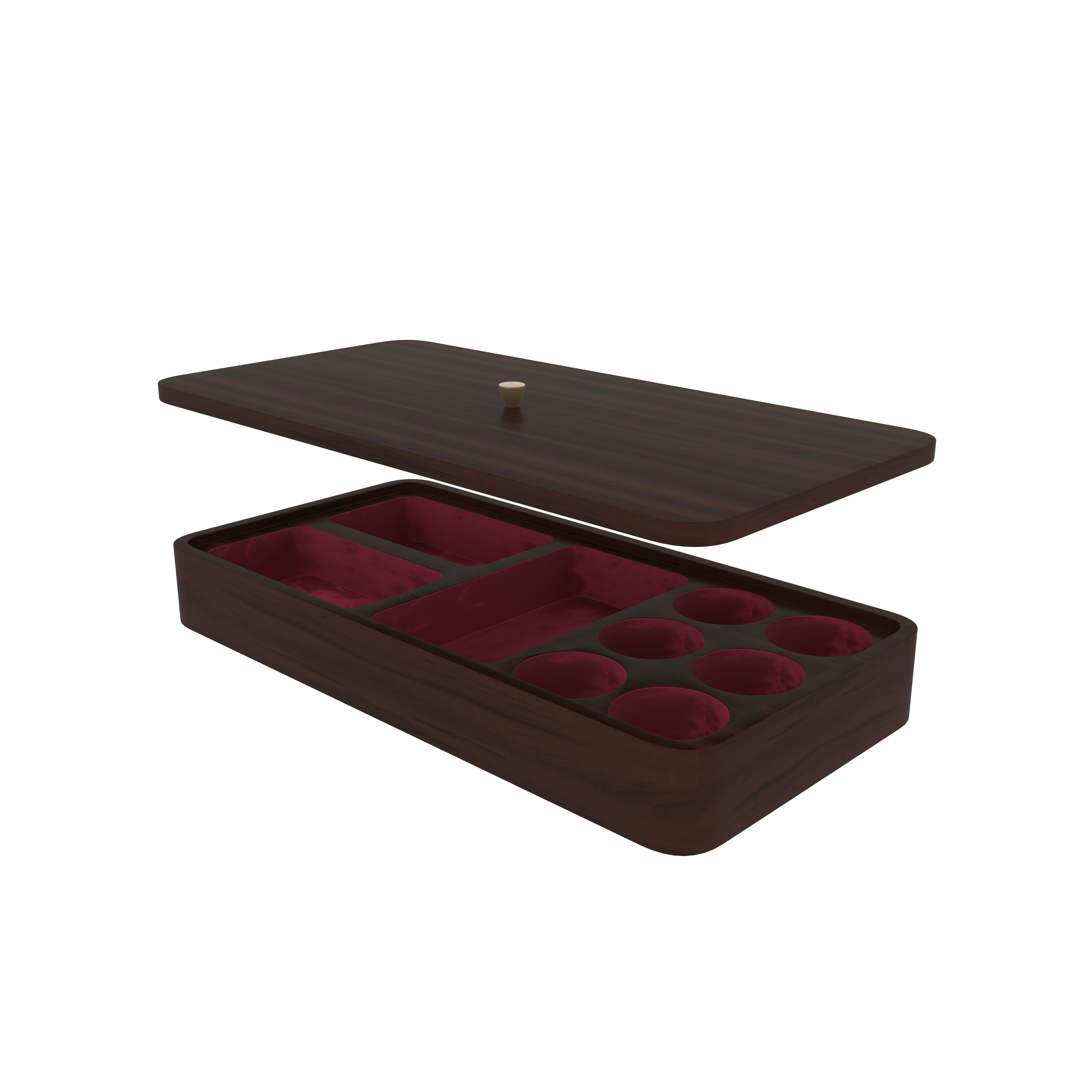 Classic Modern concept Jewelery Box Wooden Box