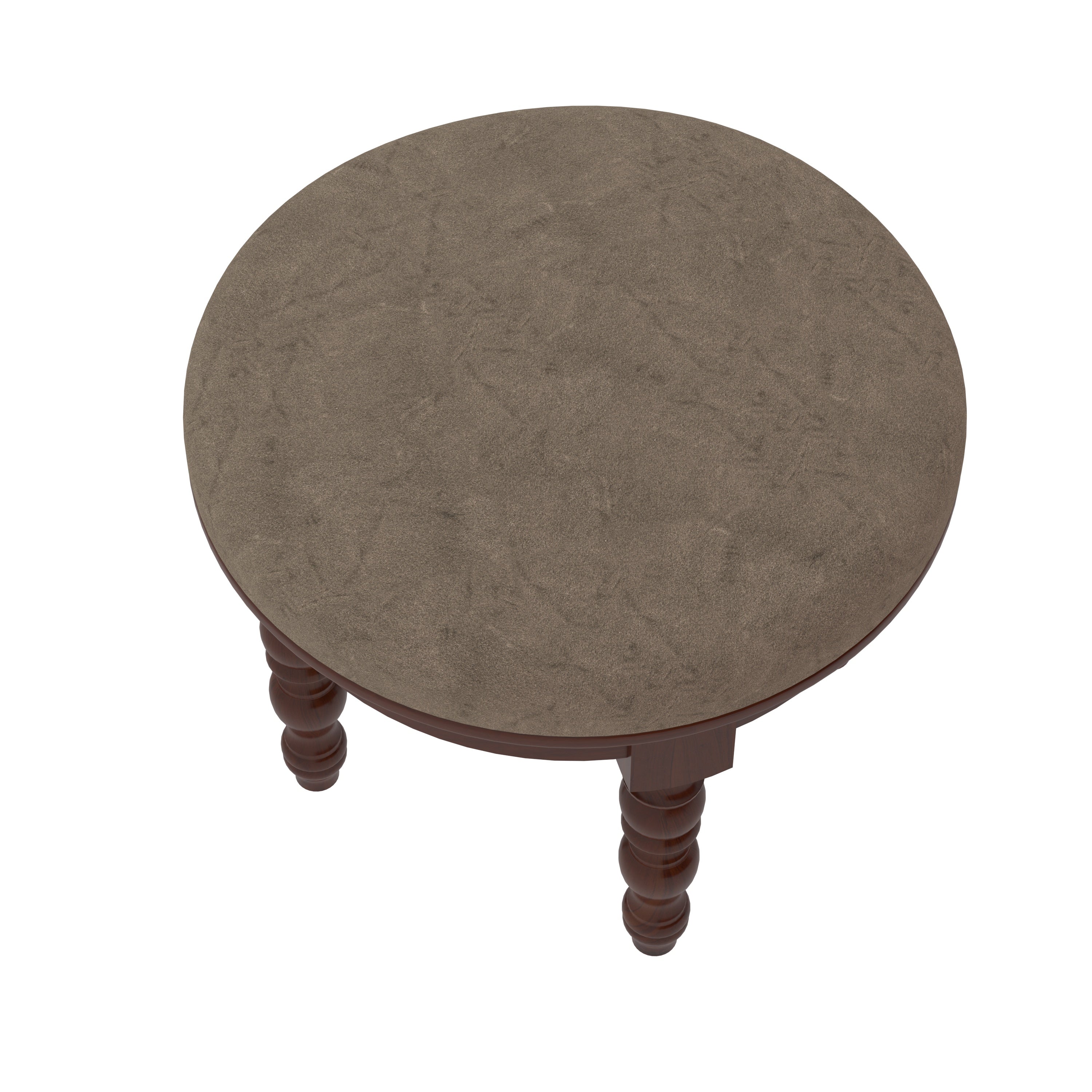 Unique Heritage Carved Legs Style Wooden Handmade Stool Stool