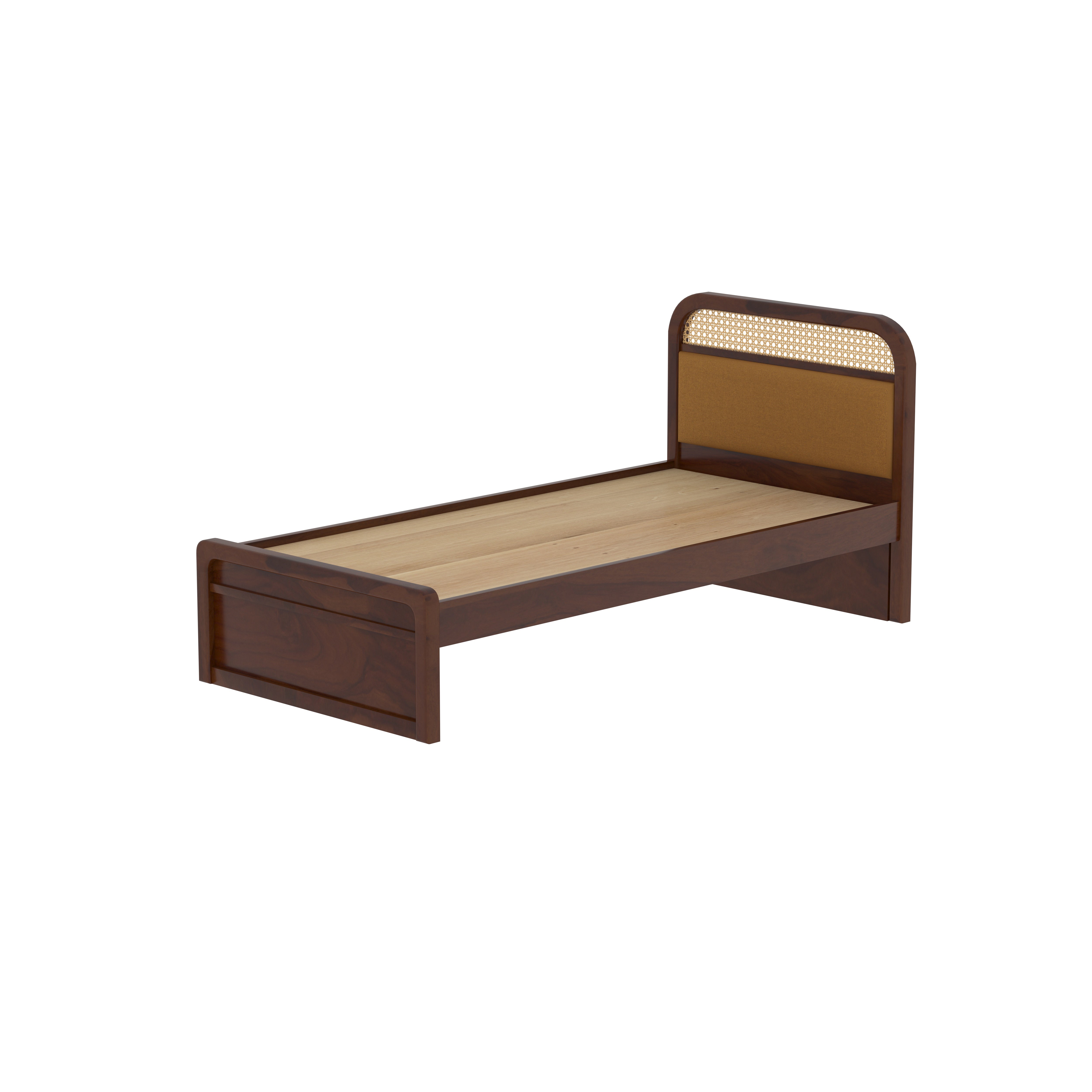 Luxury Rattan Single Bed Bed