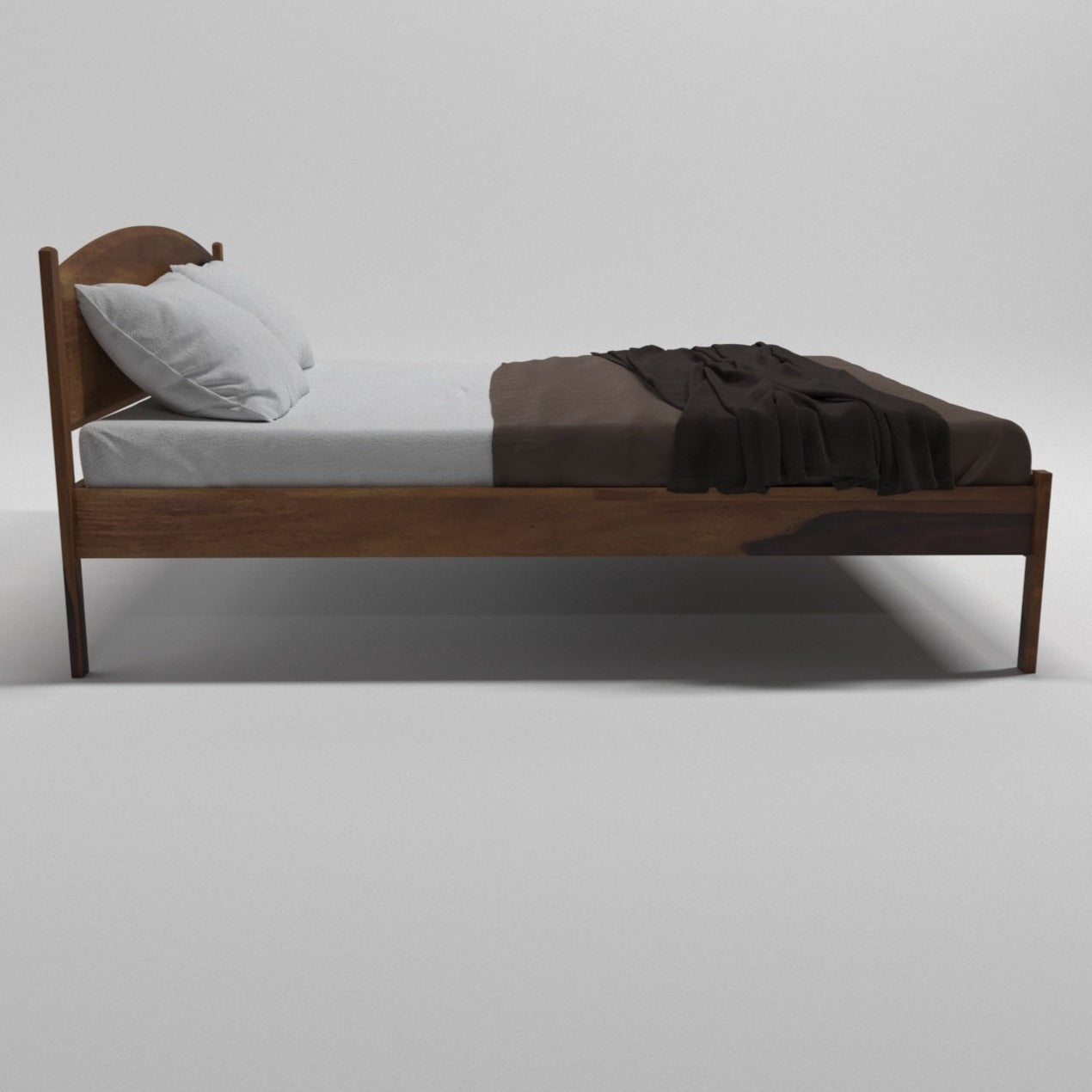Wooden Arch Head Bed Bed