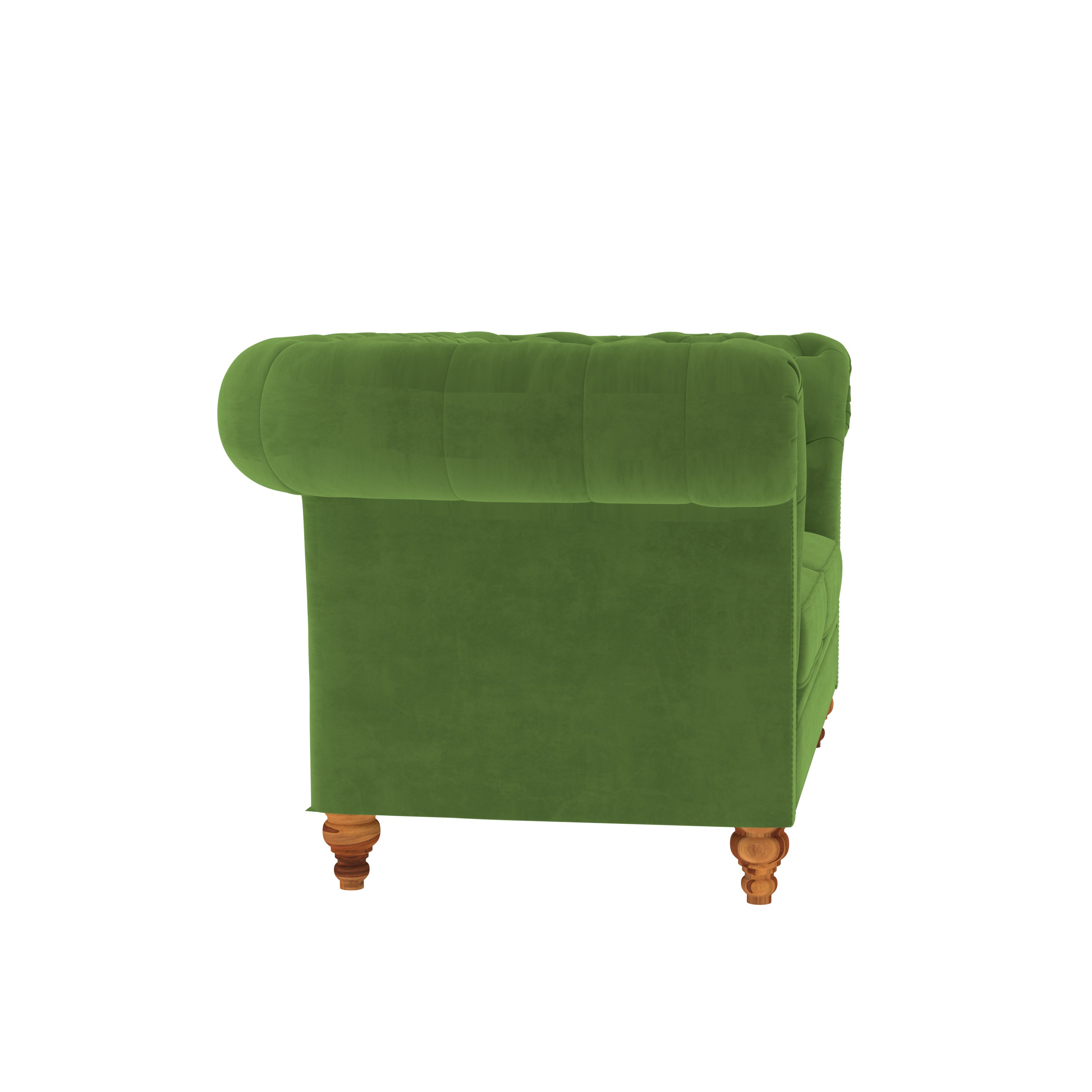 Parmanent Green Pastel Coloured Comfort Large 2 Seater Sofa for Home Sofa