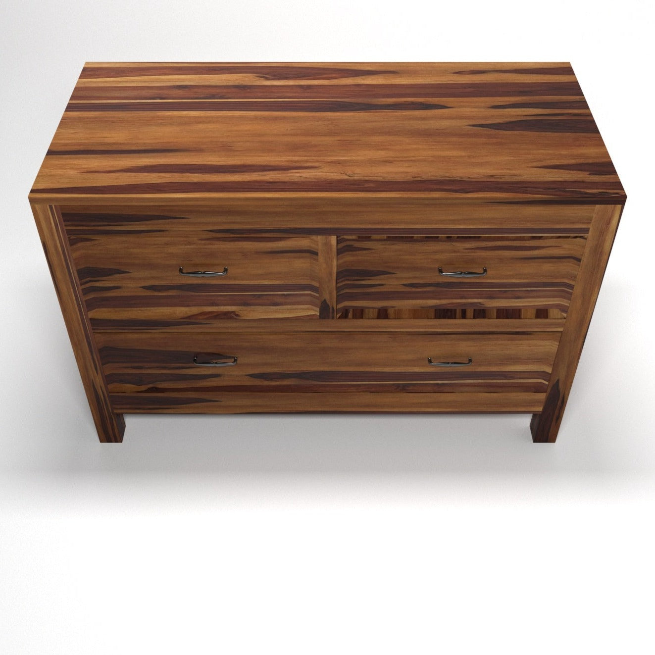 Sheesham Wood Storage Cabinet 3 Drawer Drawer's Chest