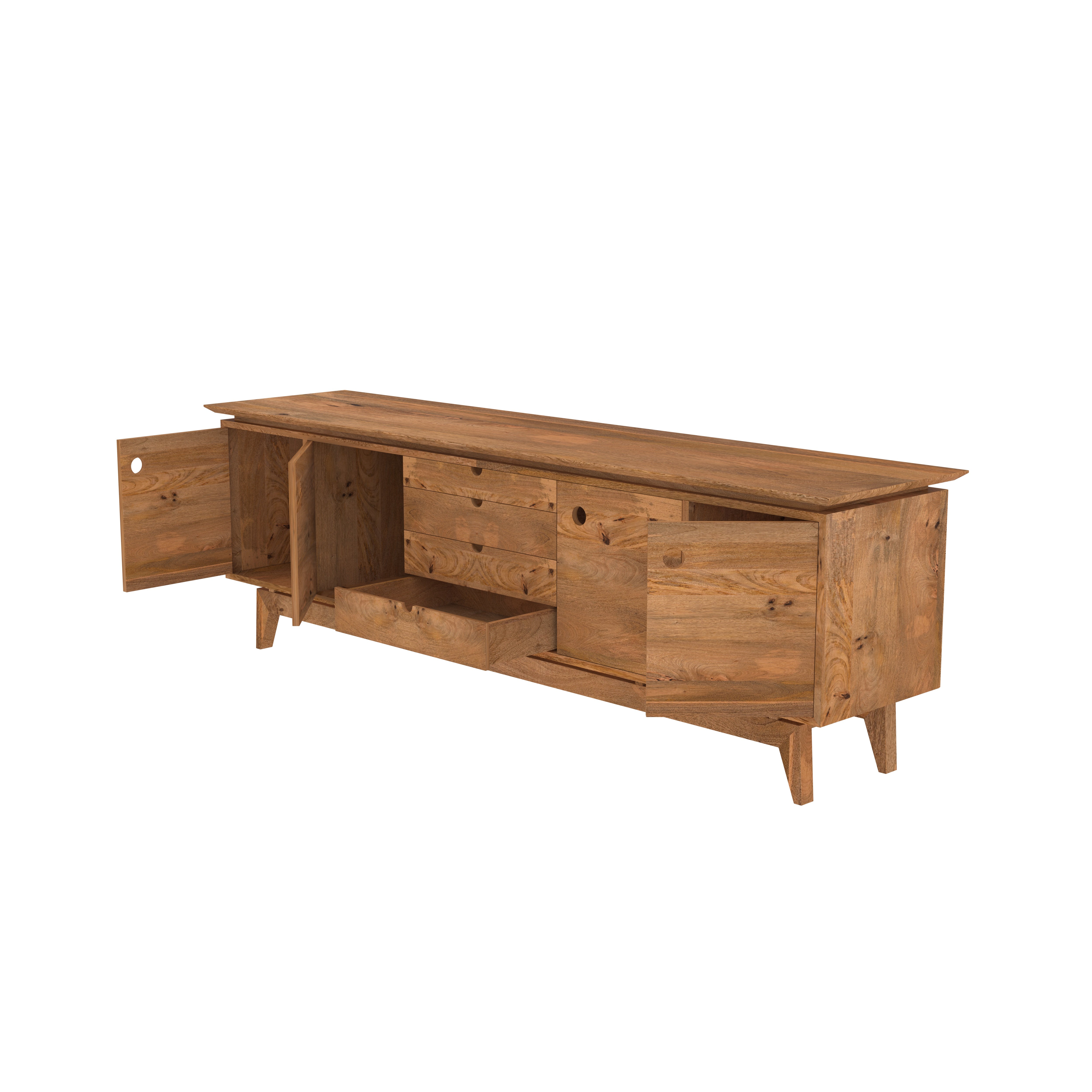 Luxurious Scandinavian concept solid wood tv sideboard Tv stand