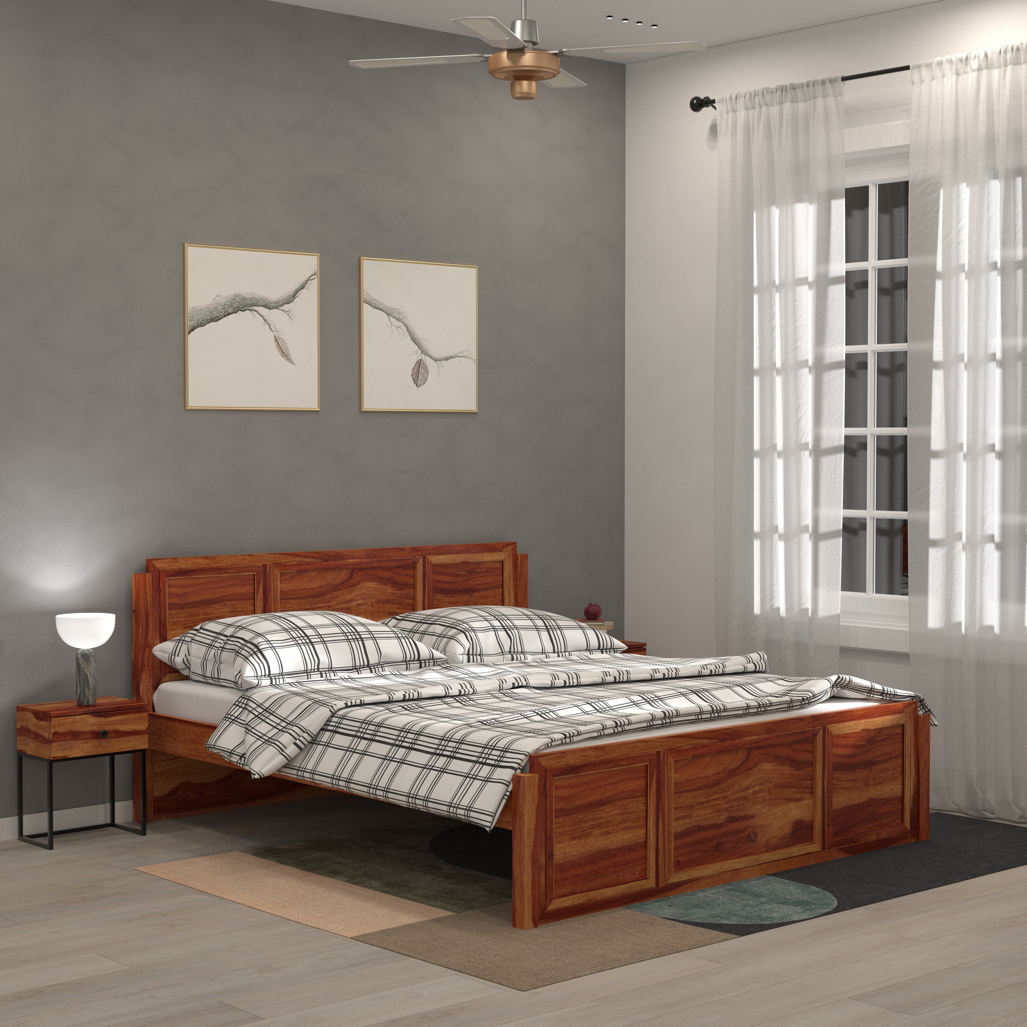 Ethnic King Size Bed Bed