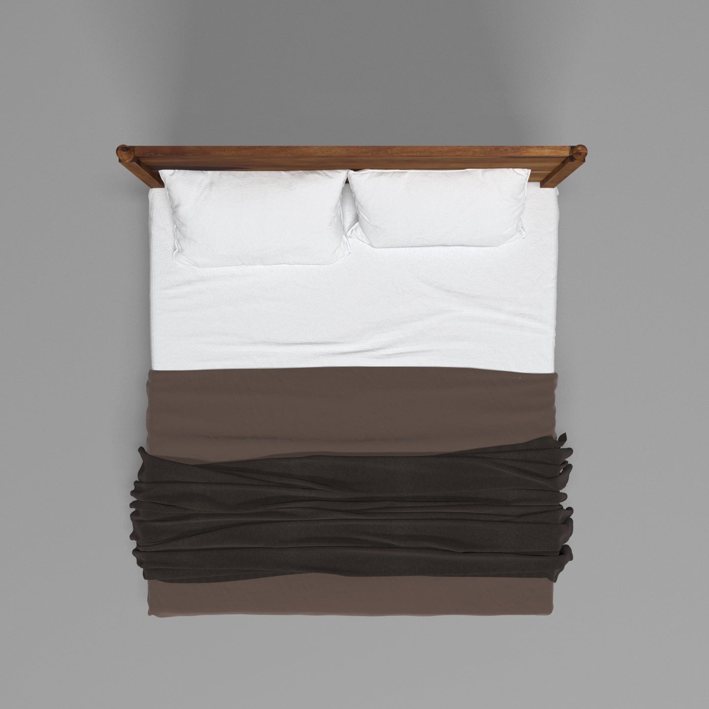 Natural tone sheesham wood classical Bed Bed