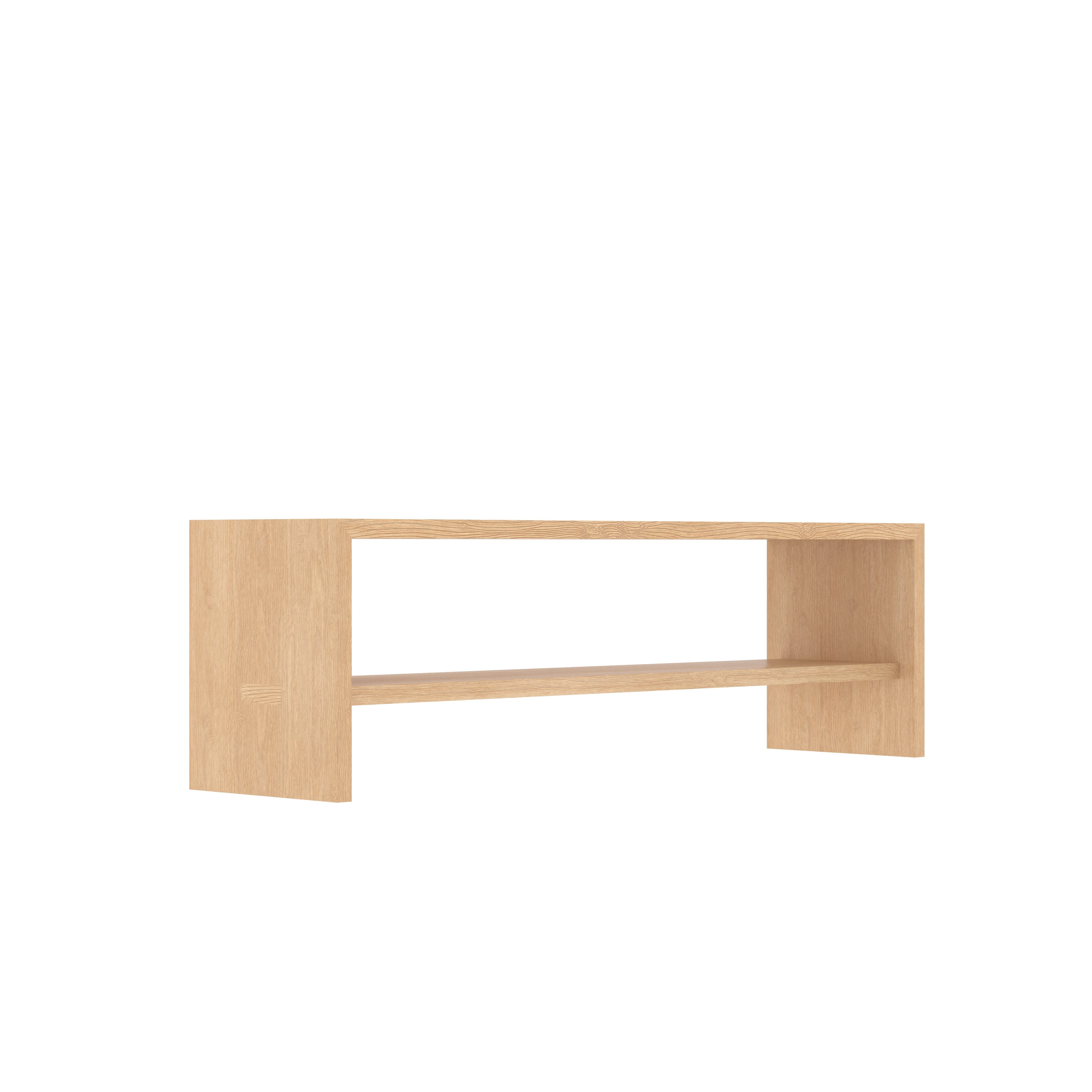 Compact Console Bench With Seating On The Side Bench