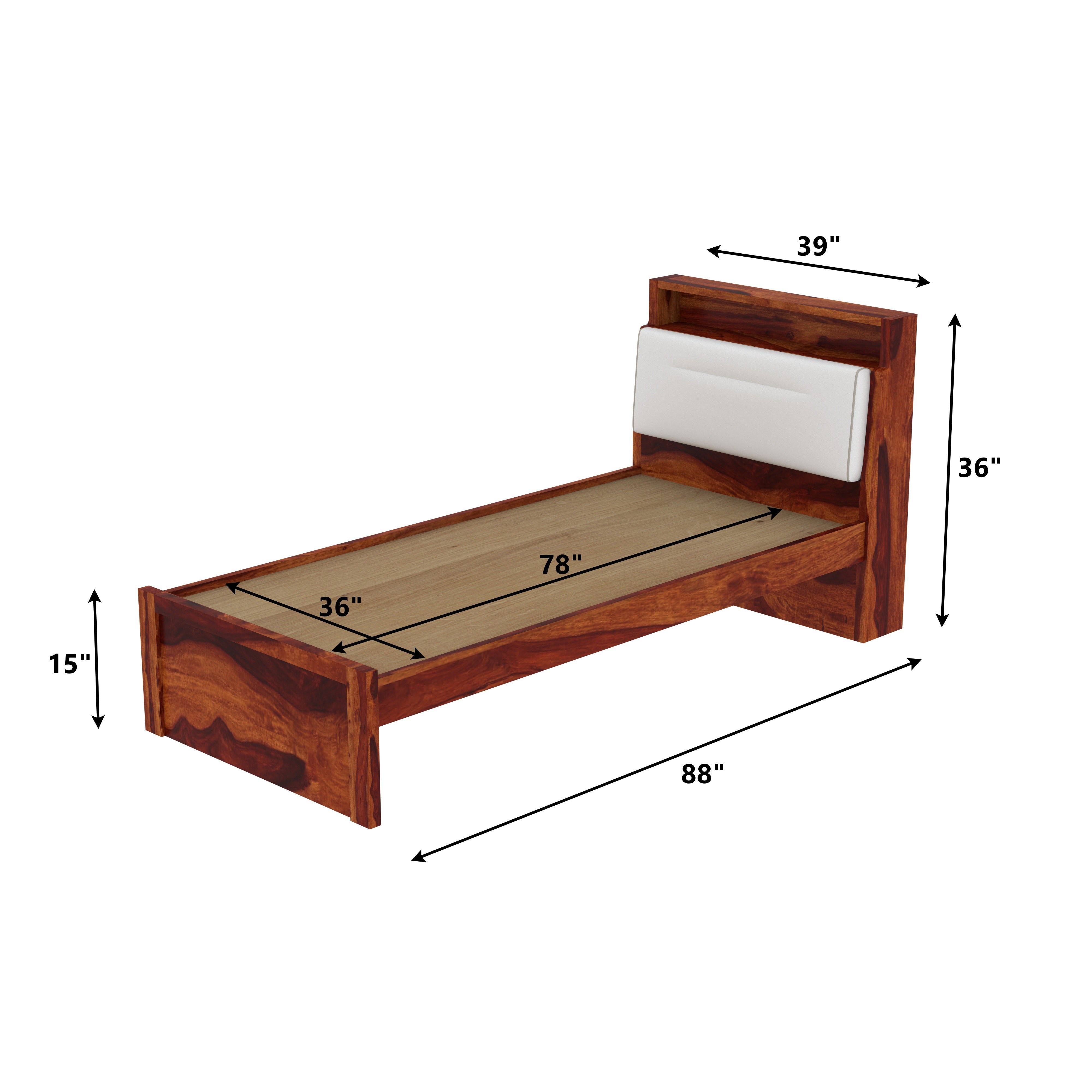 Merlin single person without storage Bed