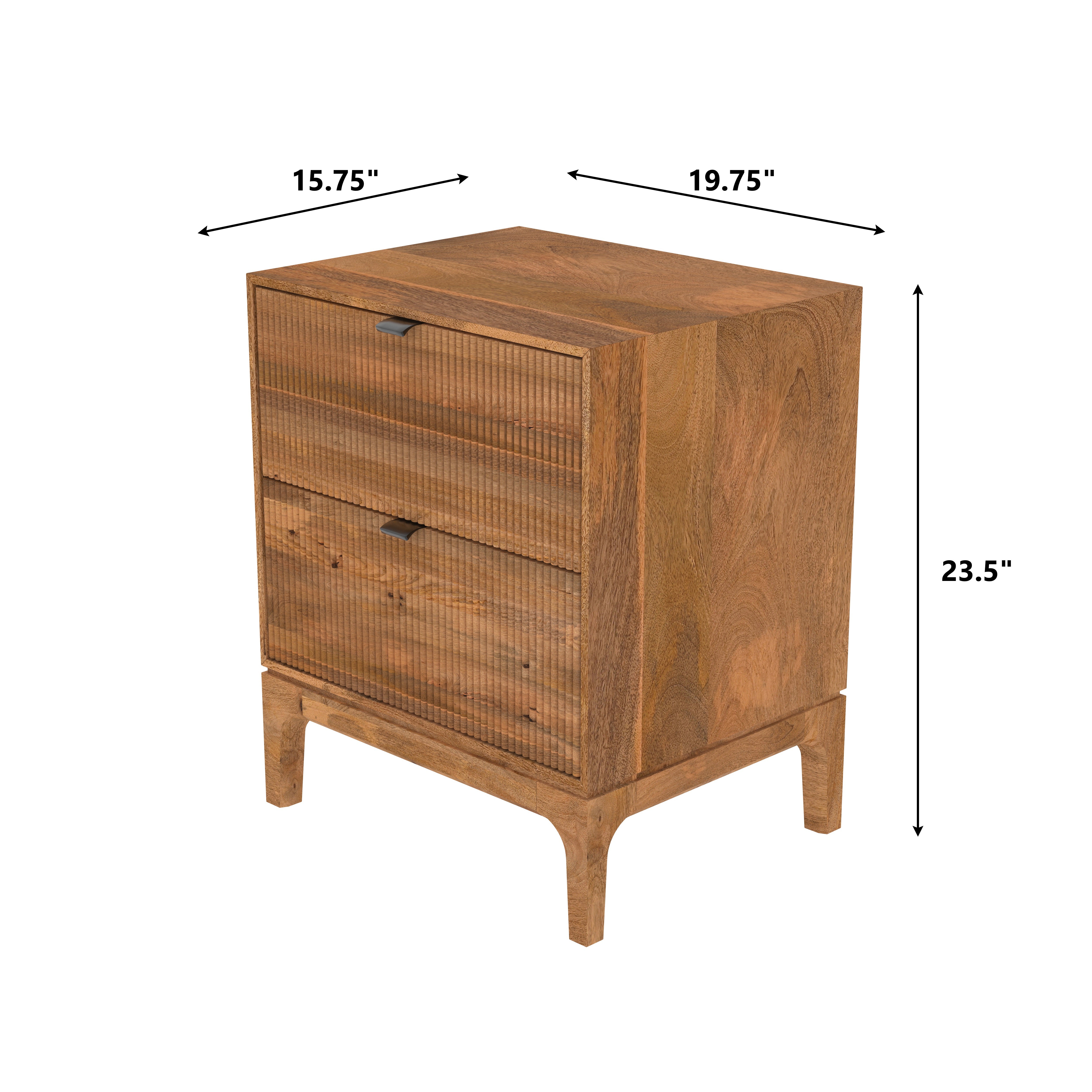 Classic Mango solid wood Night table Bedside