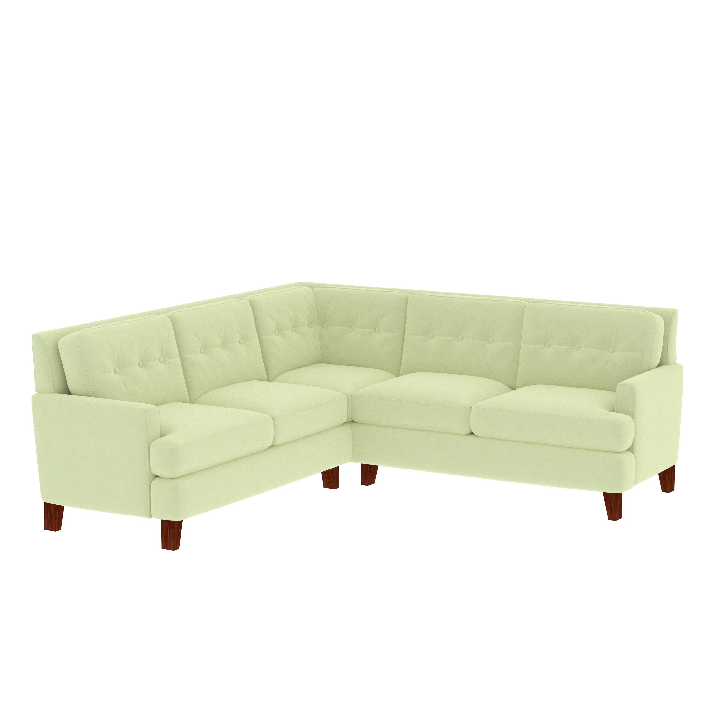 Celory Clat Premium Comfort L-shaped 4-Seating Sofa Set in Pastel Colours for Your Home Sofa