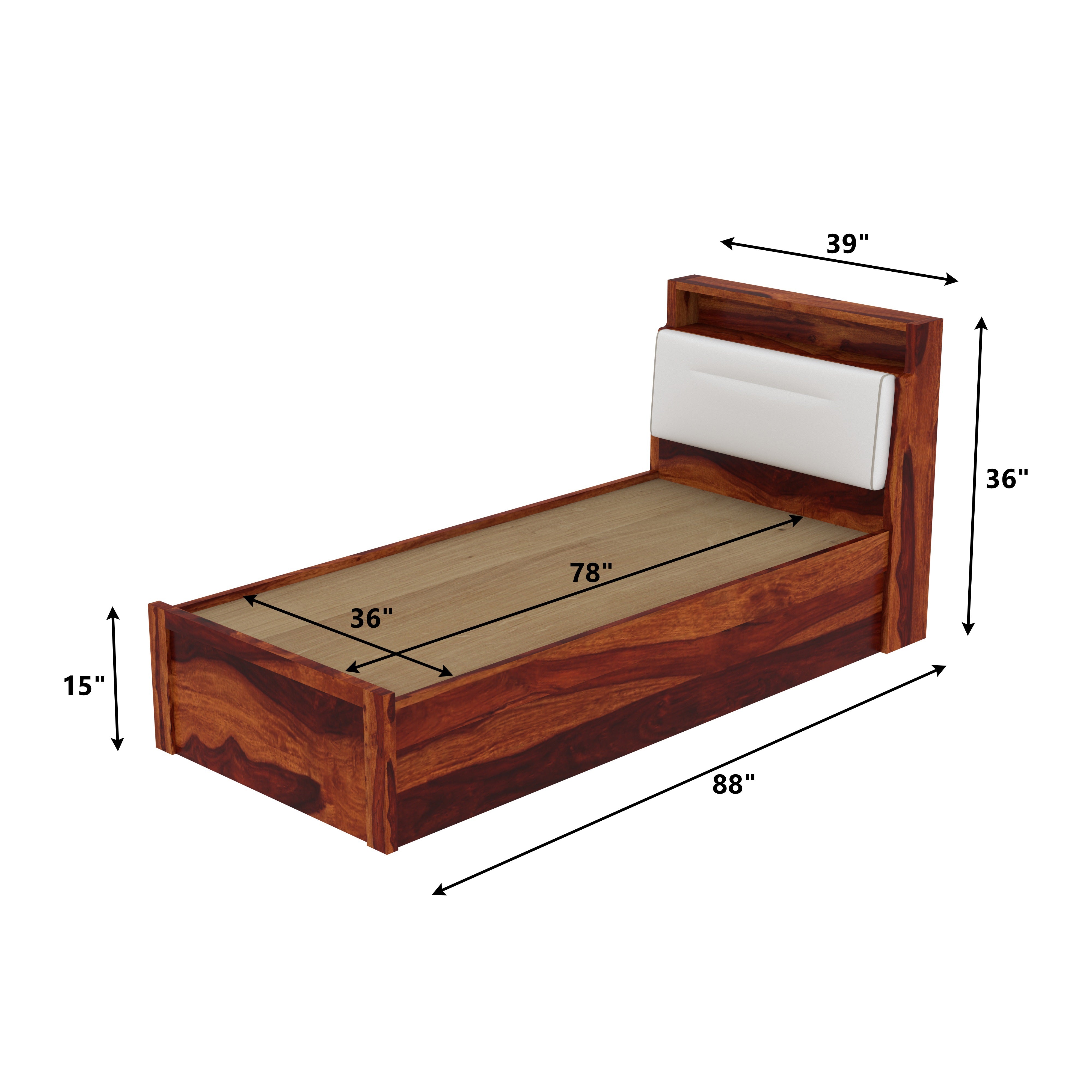 Merlin Single person drawer storage Bed