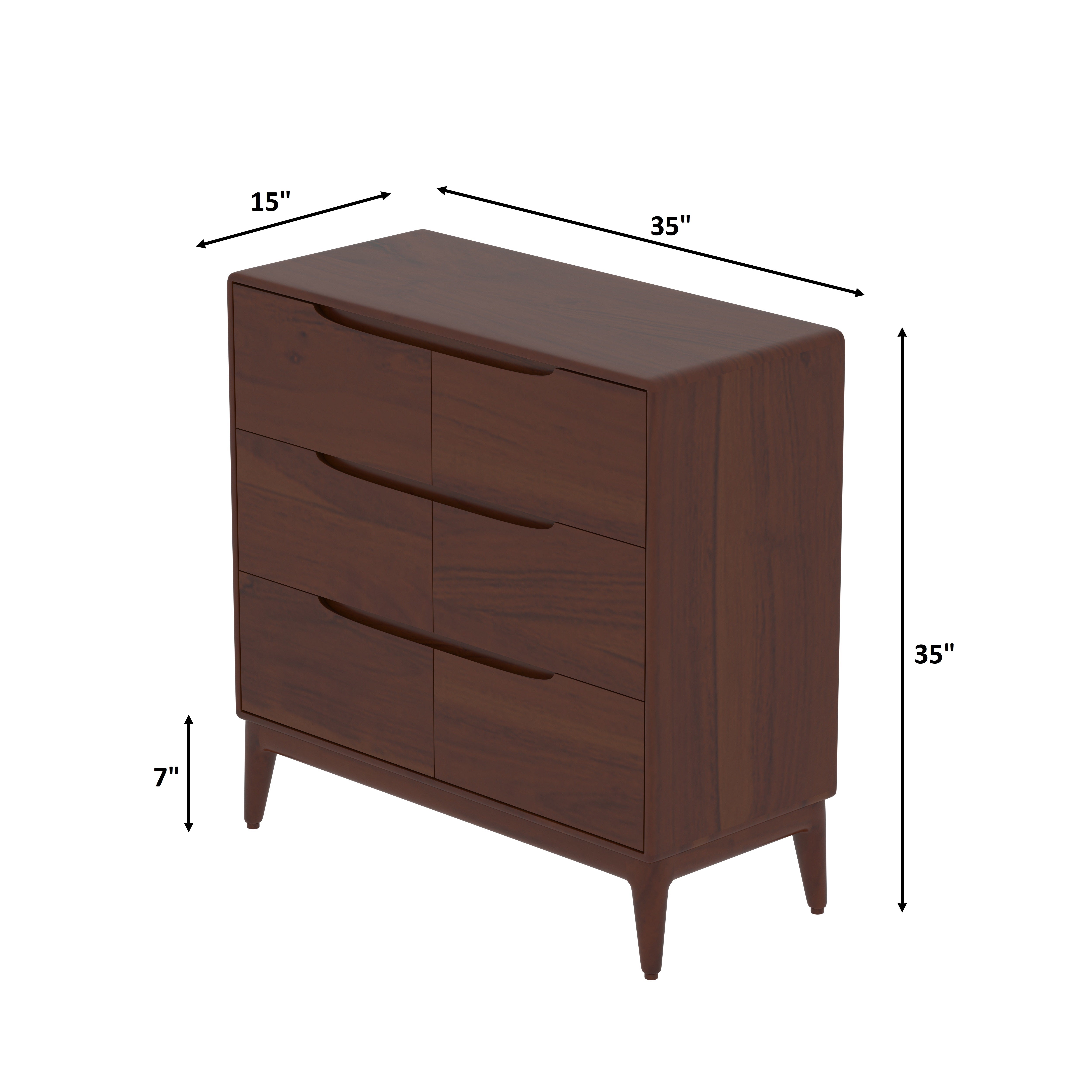 Classic Handmade Multi-Storage Plain Finished Wooden Bedside Cupboard