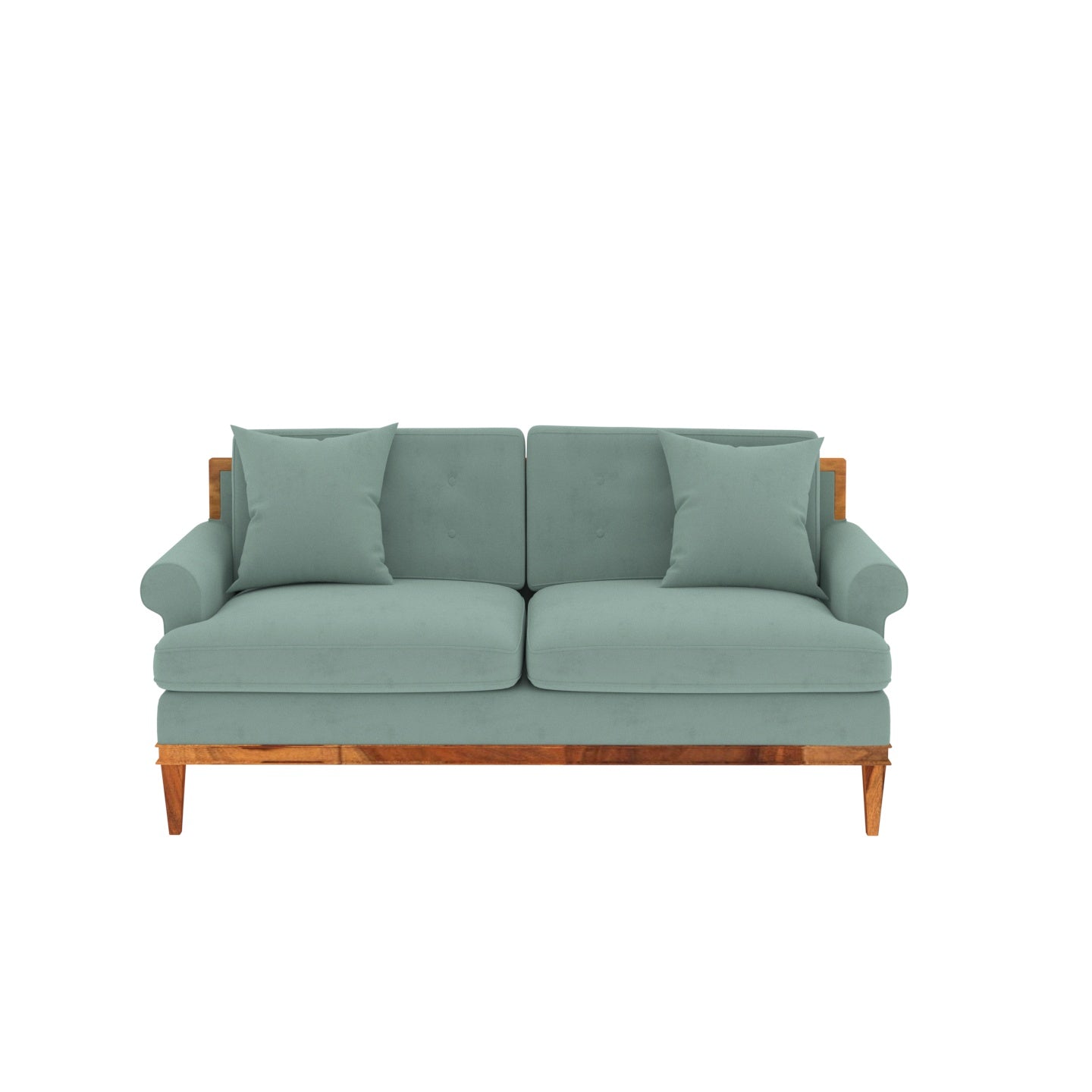 Antique Ocean Shaded Premium 2 Seater Sofa Sofa