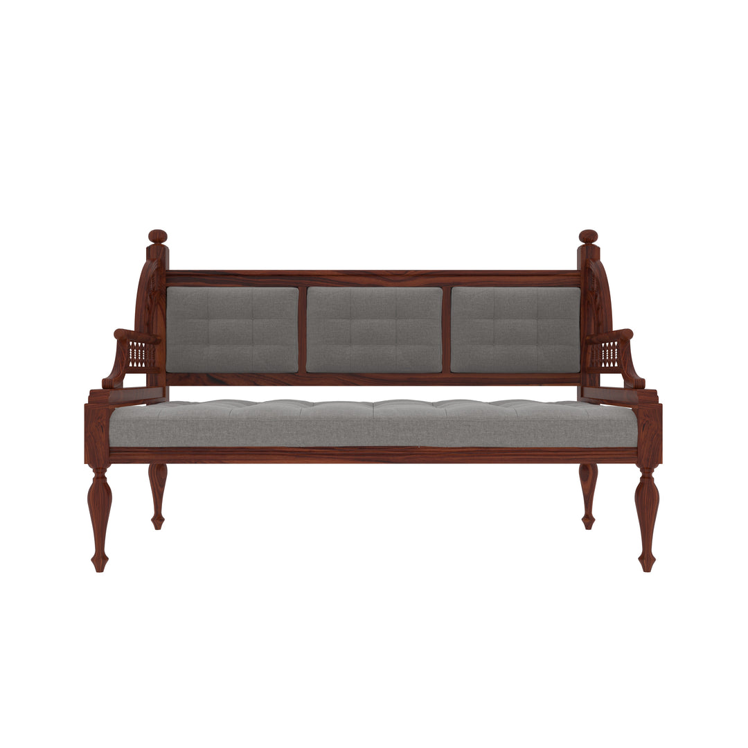 Traditional South Indian three-seater sofa design Sofa