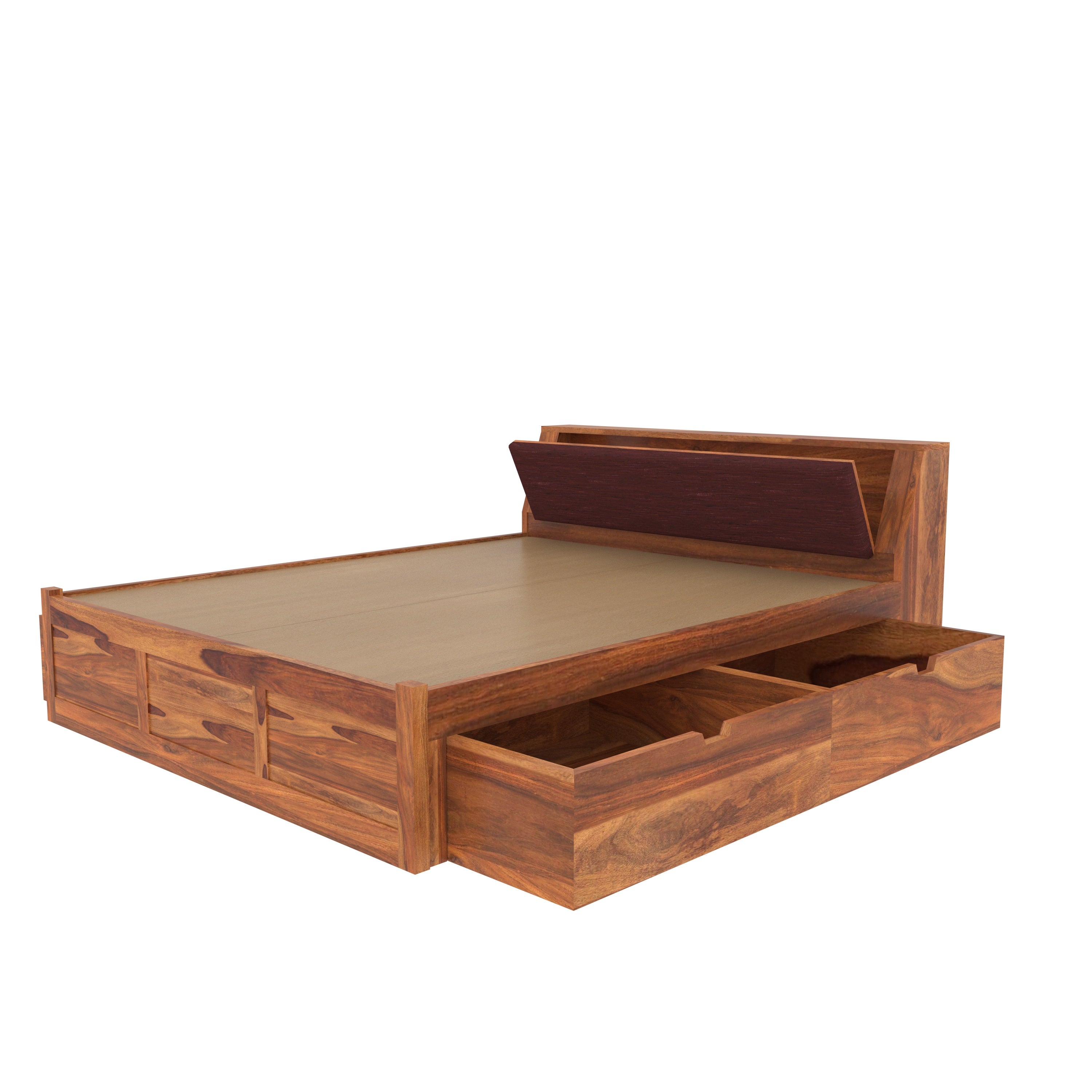 The Crafted Royal King Drawer Storage Bed Bed