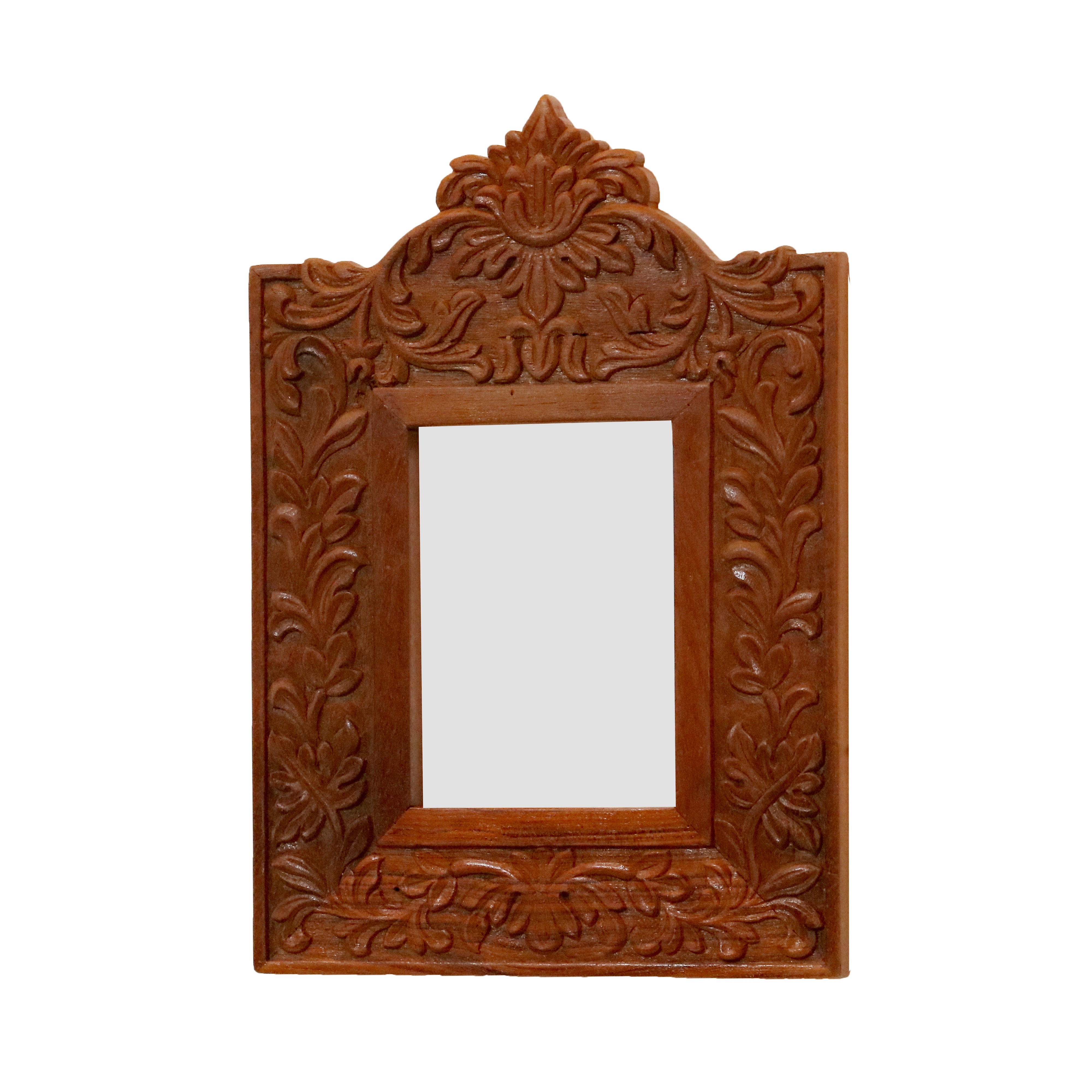 Carved Temple Mirror Mirror