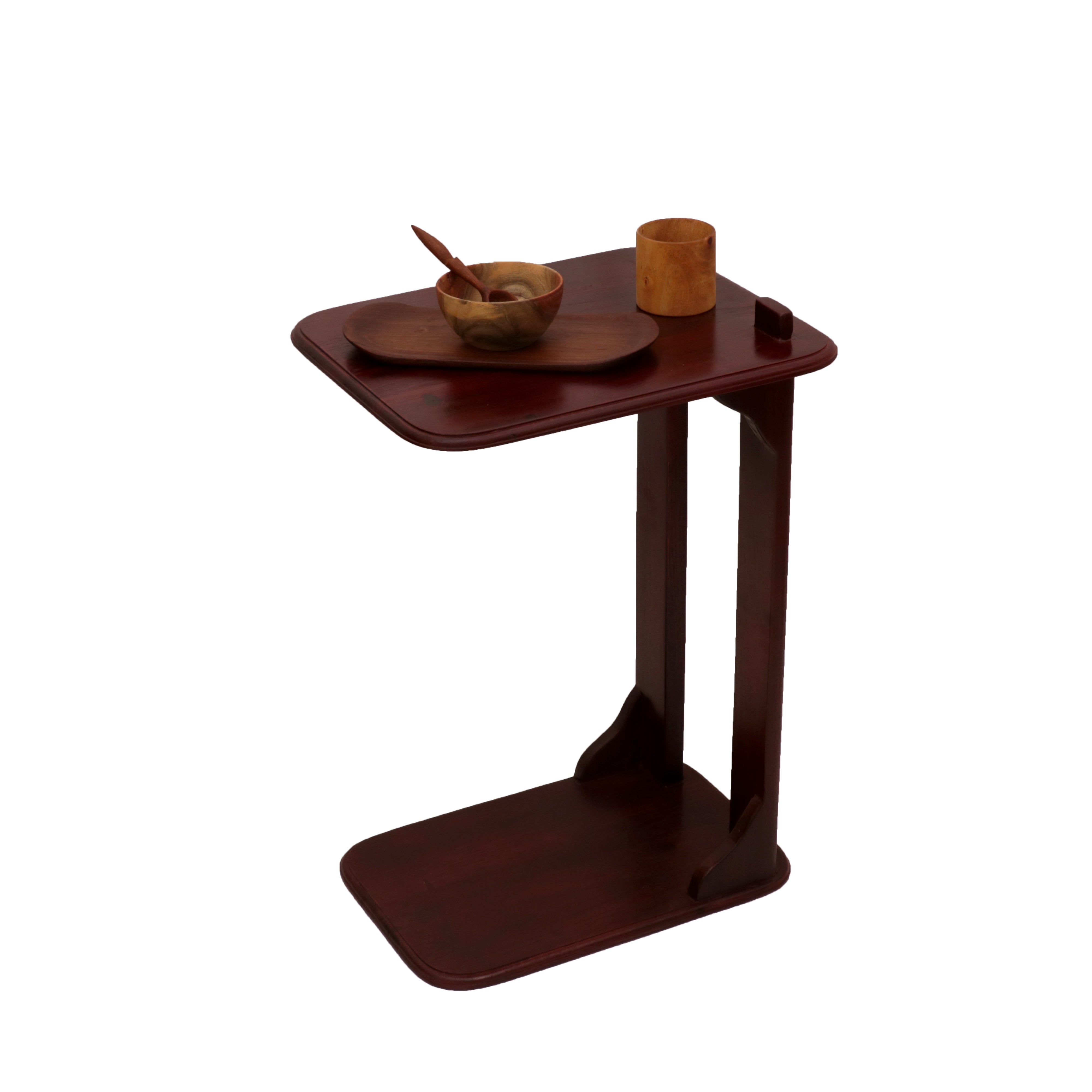Wooden C Table (Mahogany Touch) C Table