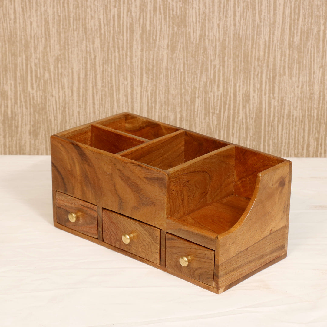 Stylish 3 Drawers Desk Organizer Desk Organizer