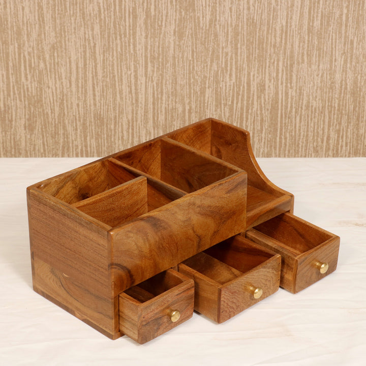 Stylish 3 Drawers Desk Organizer Desk Organizer