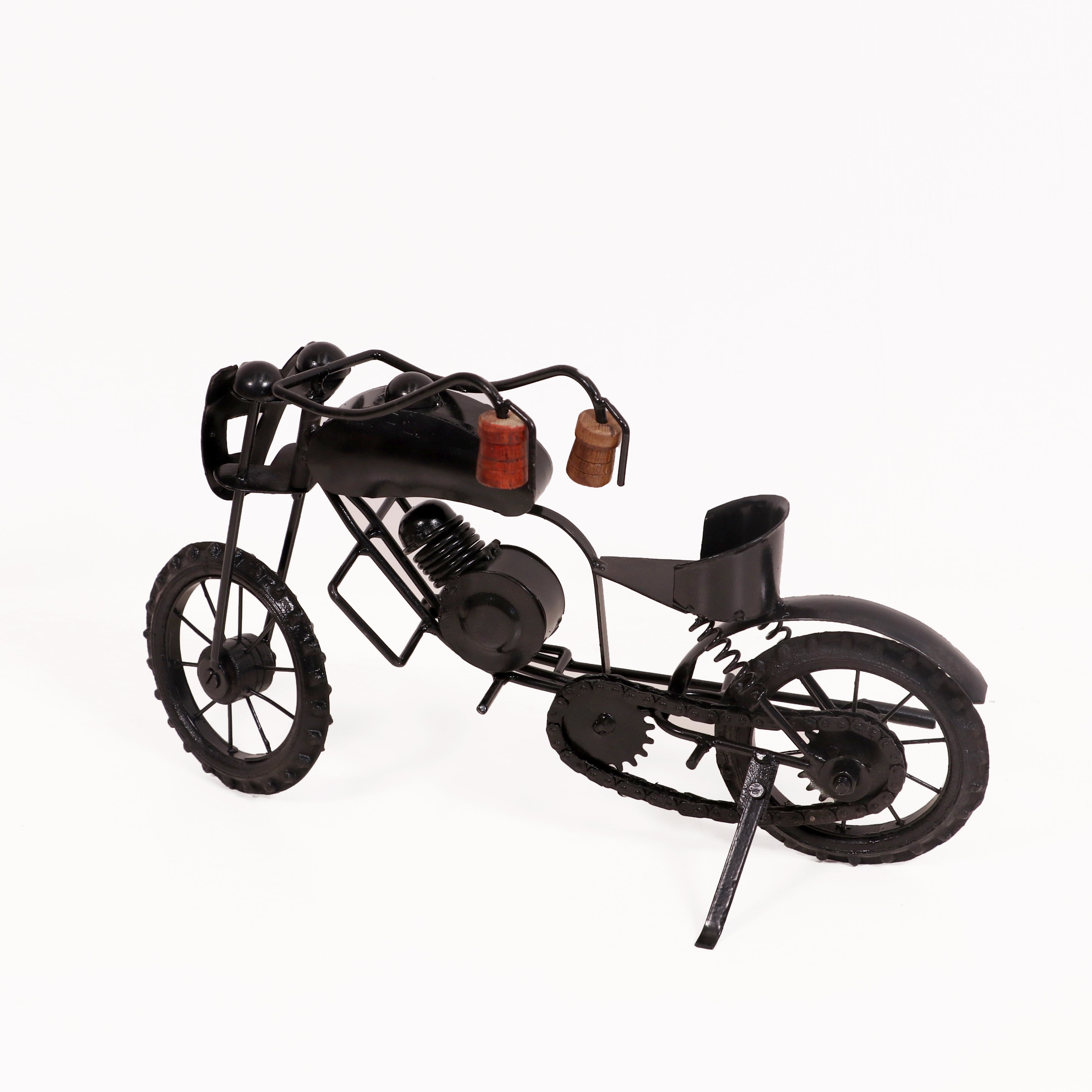 Metallic Miniature motorcycle inspired vehicle Vehicle figurine