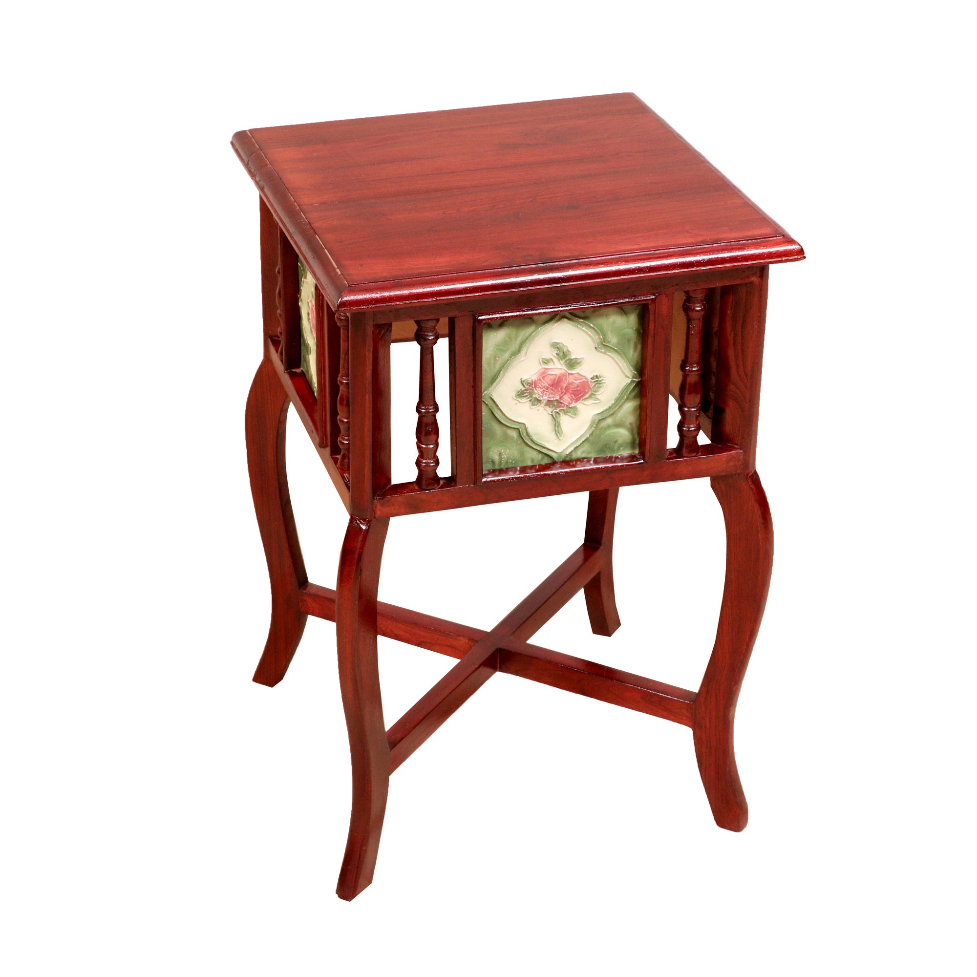 Classical Tiled 2ft Height End table End Table
