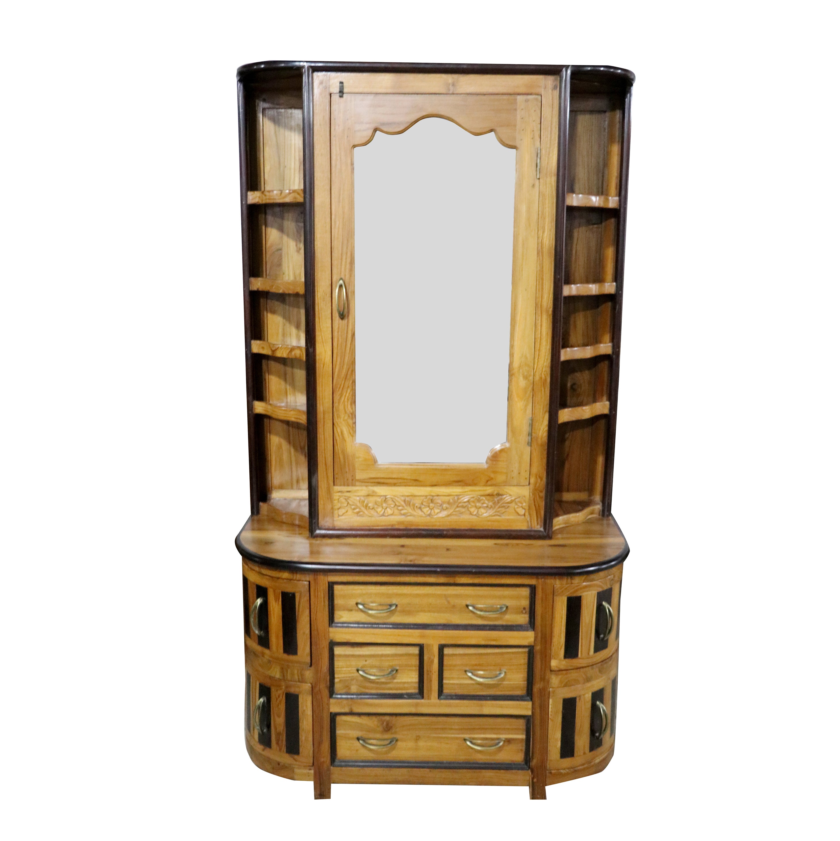 Exquisite Intricately Carved Dressing Table - Elevate Your Bedroom Style