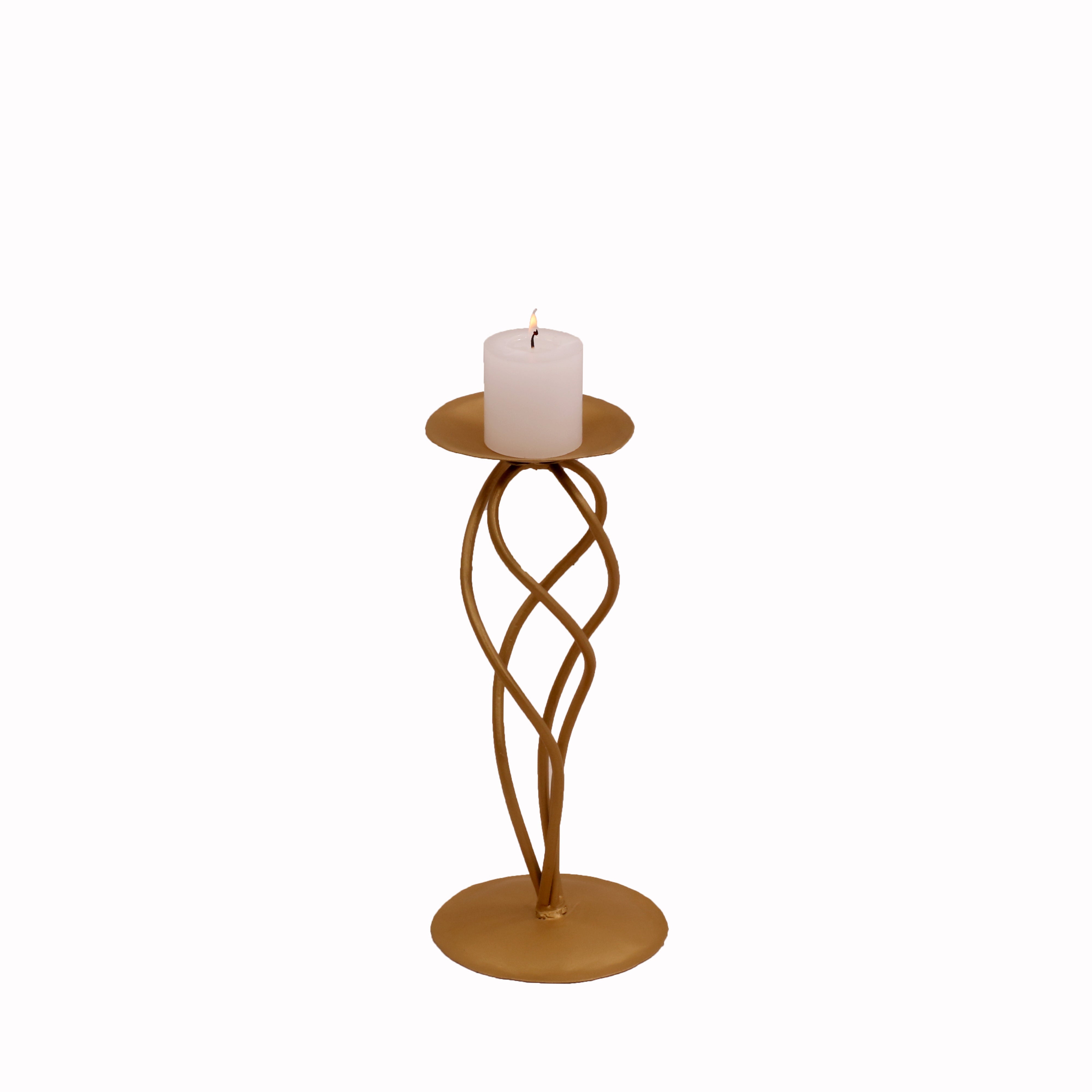 Swirling Pretty Candle Stand Candle Holder