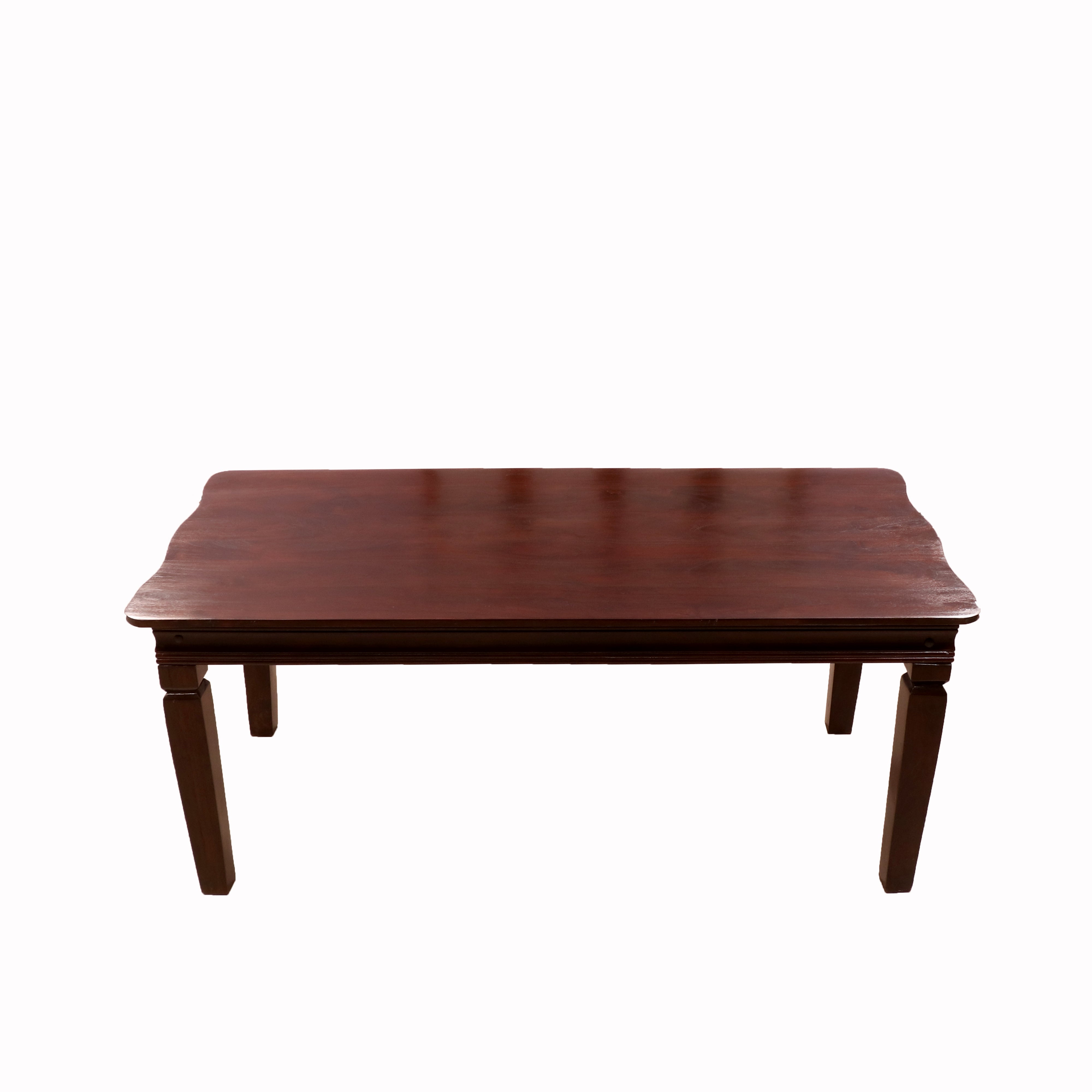 Curvy Solid Wood Table Dining Table