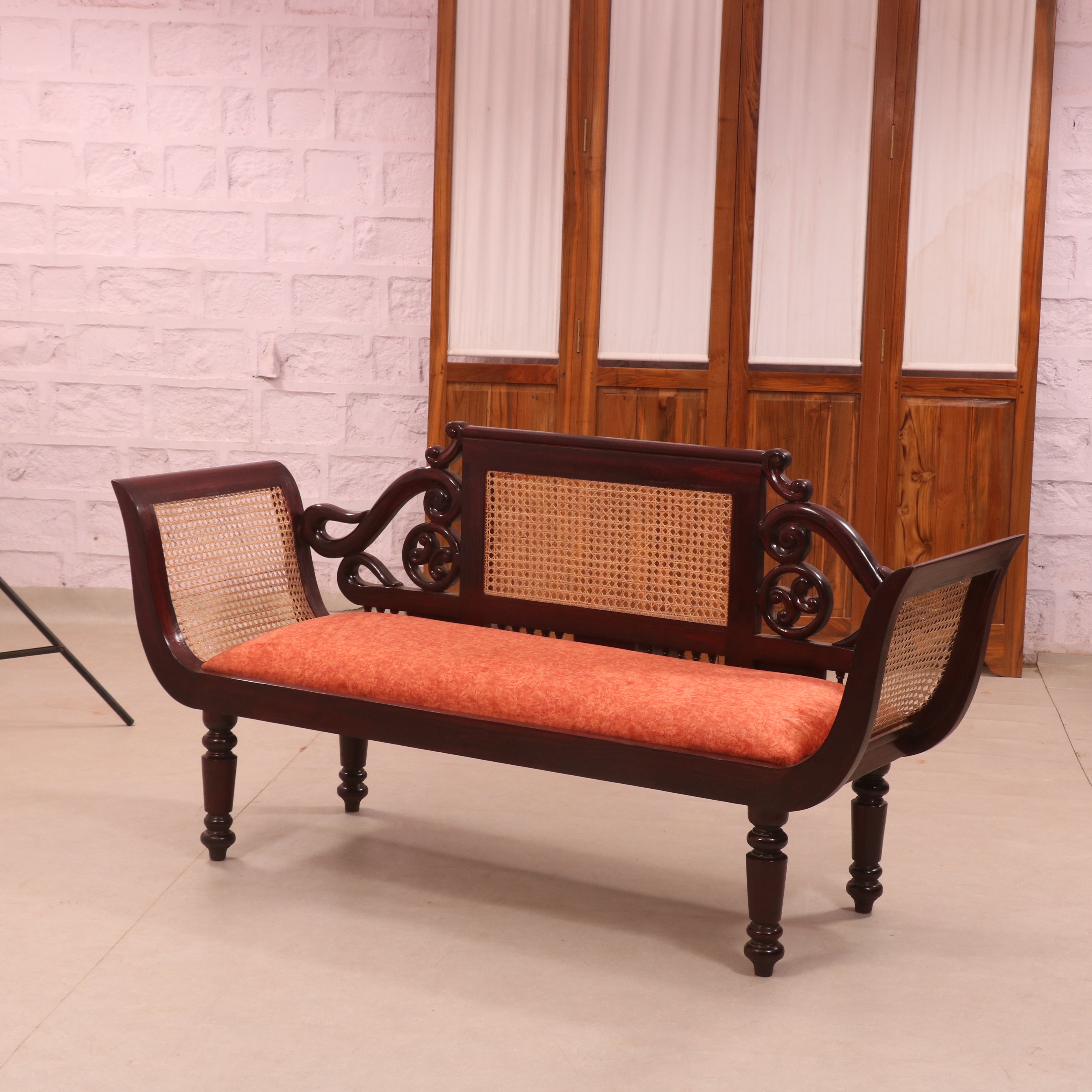 Ethnic Woven Sides Couch Sofa