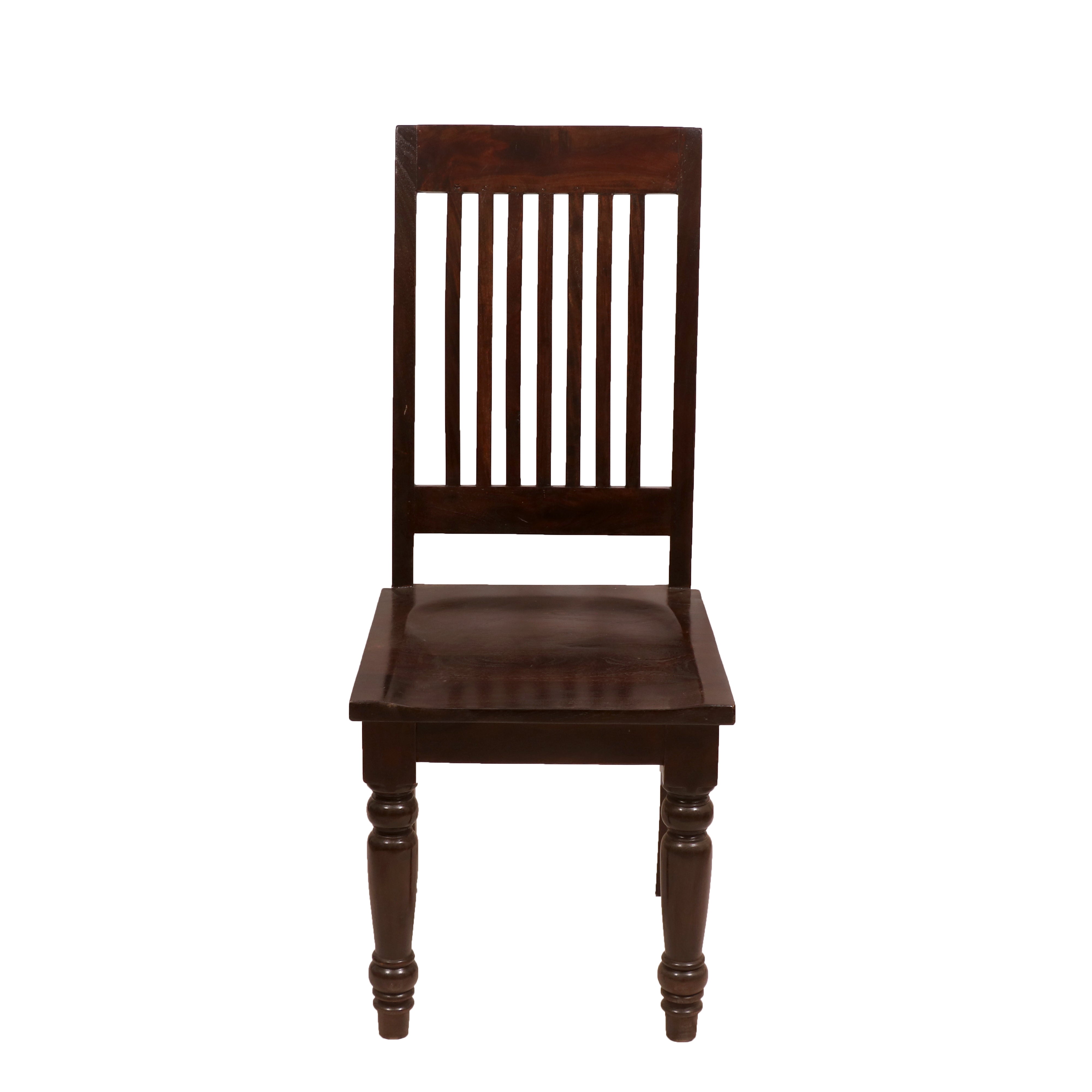 (Set of 2) Colonial Simple Wooden Chair Dining Chair