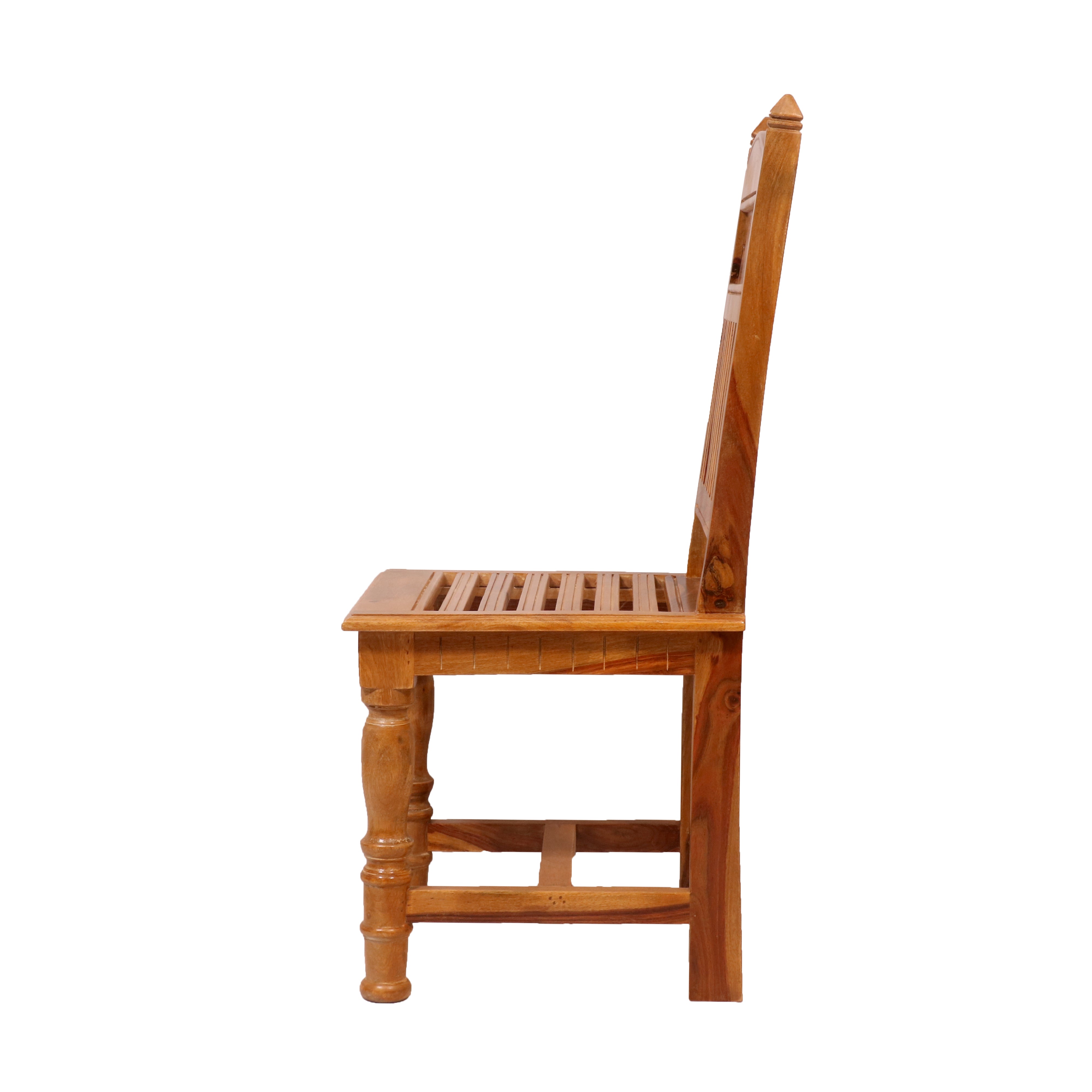 (Set of 2) Cut Out Carved Chair Dining Chair