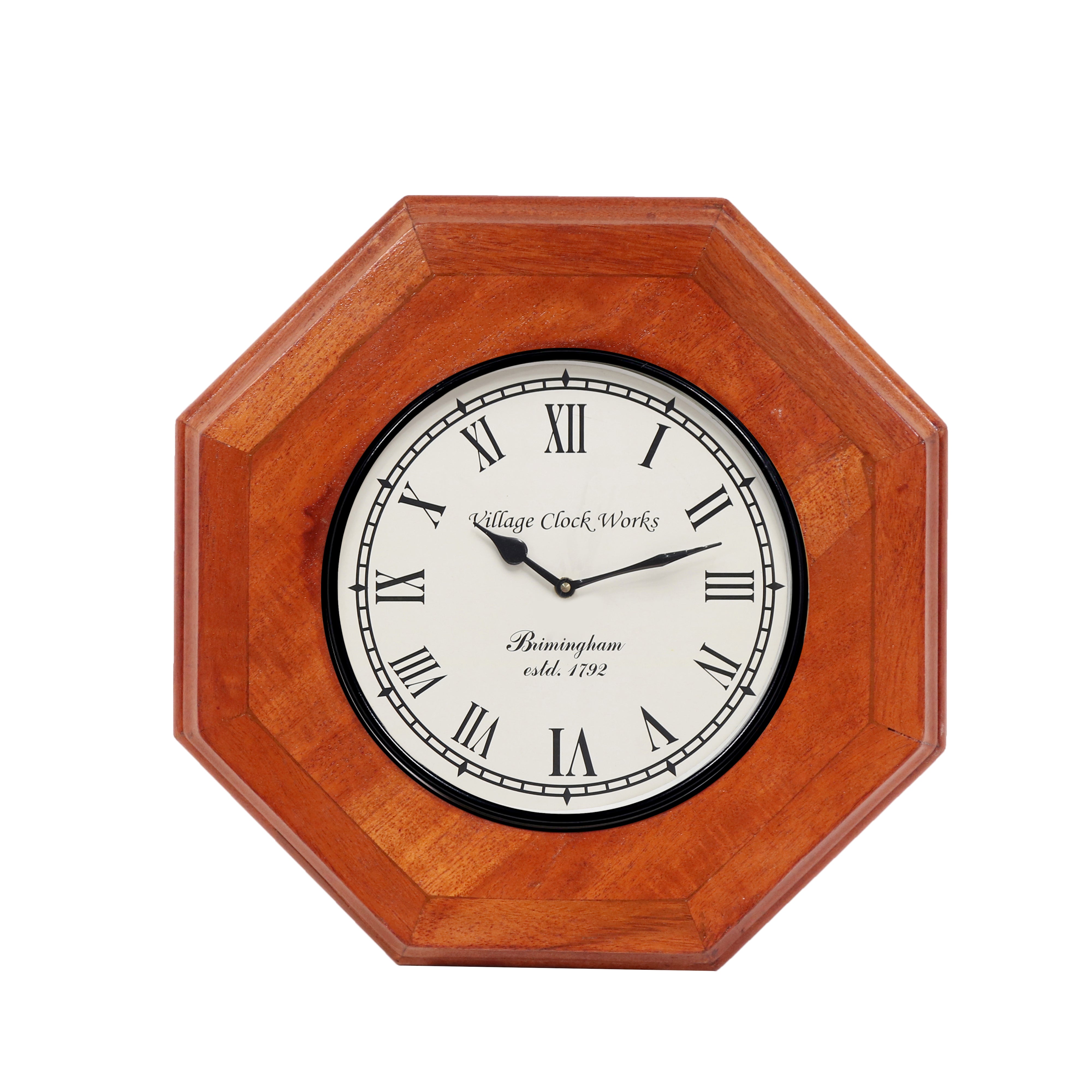 Natural solid wood Clock Clock