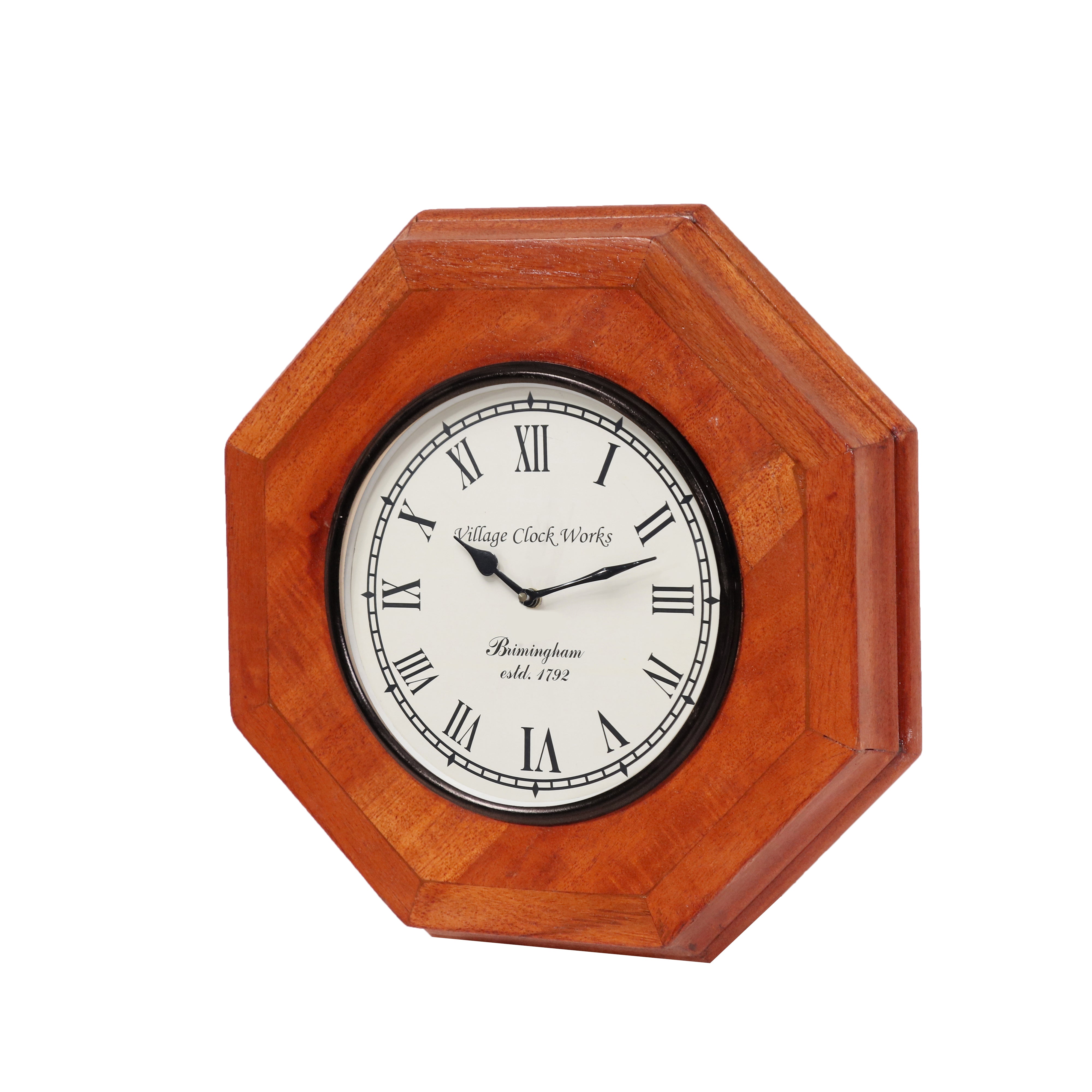 Natural solid wood Clock Clock
