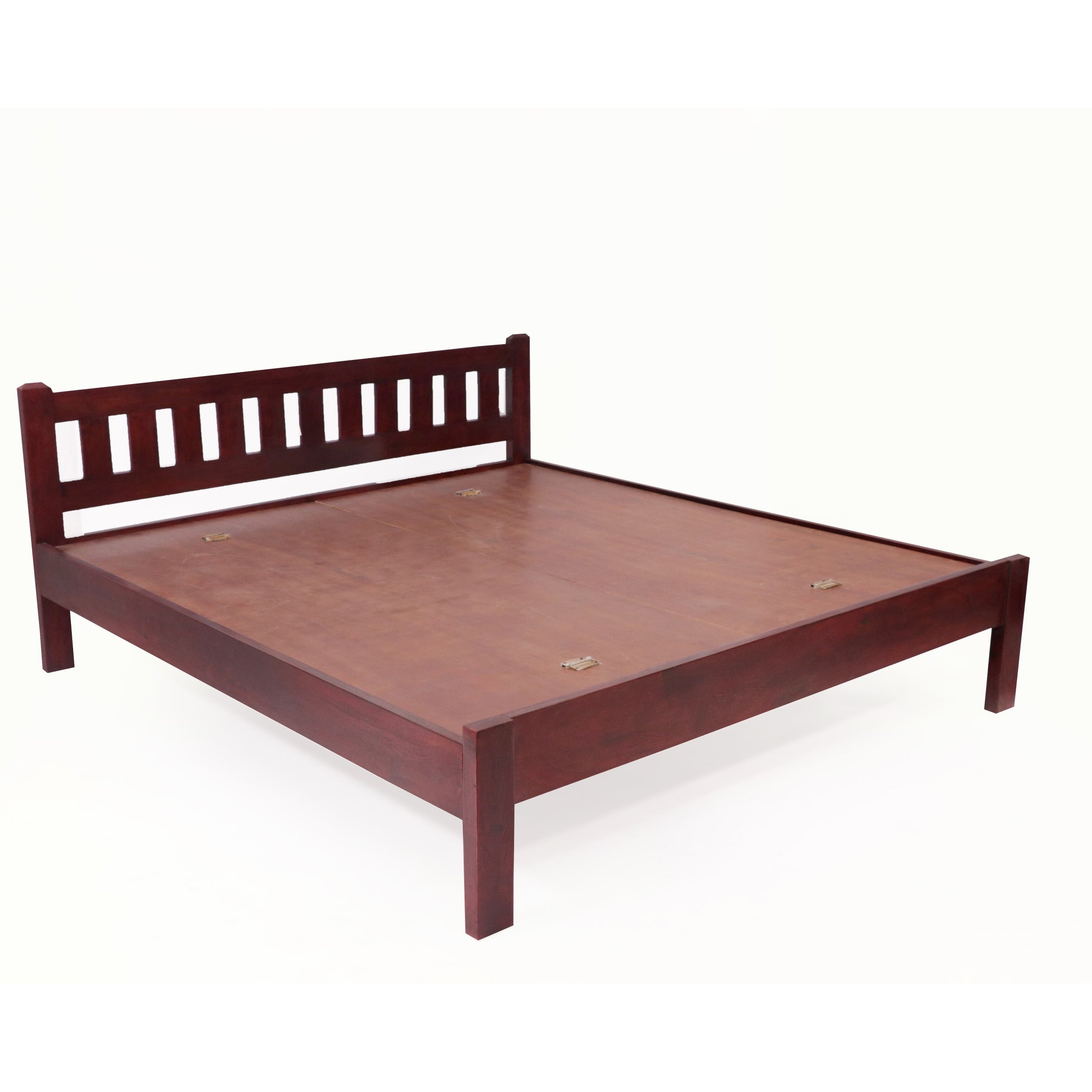 Teak Wood Contemporary Bed Acacia Wood Bed