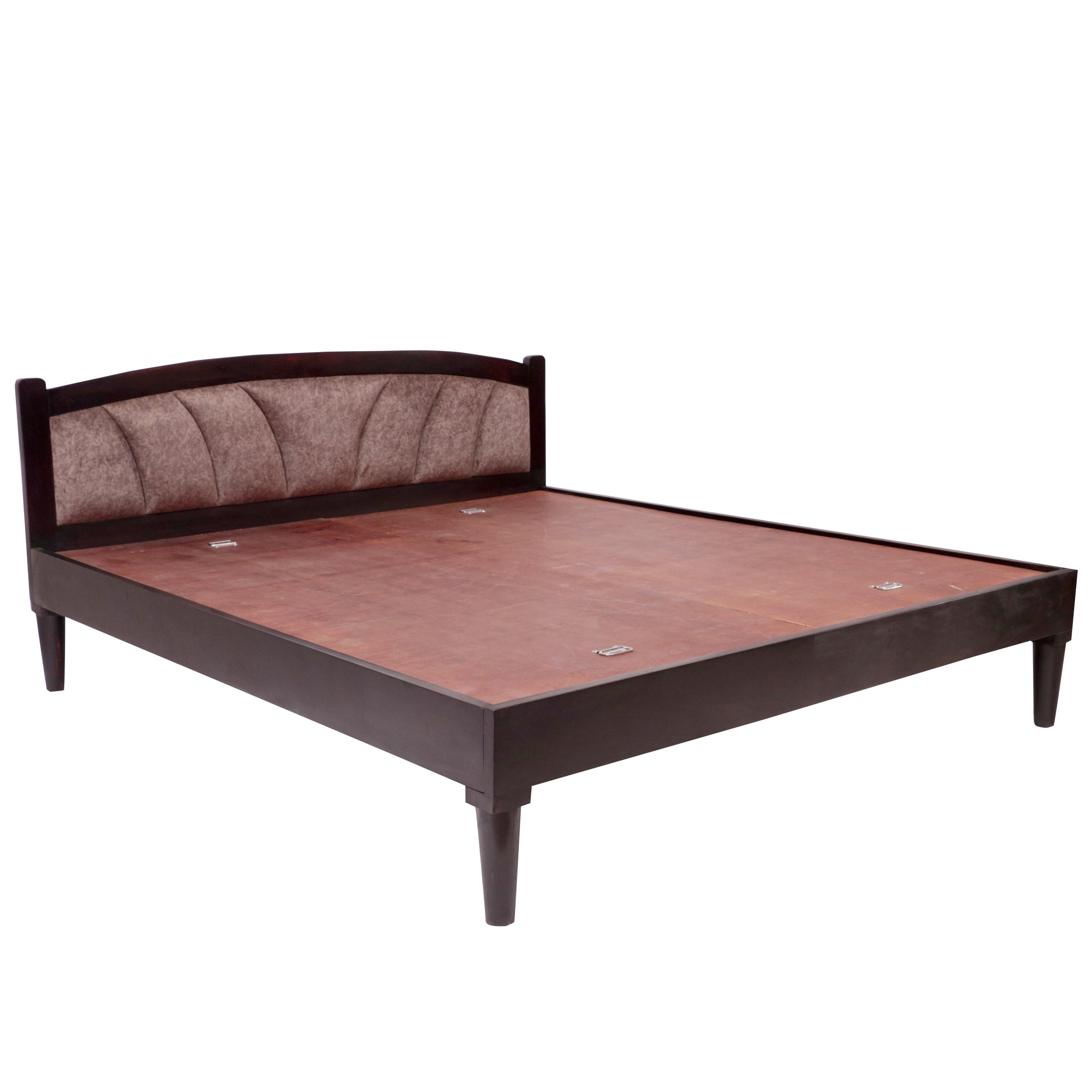 Teak wood Upholstered Bed Sheesham Wood Bed