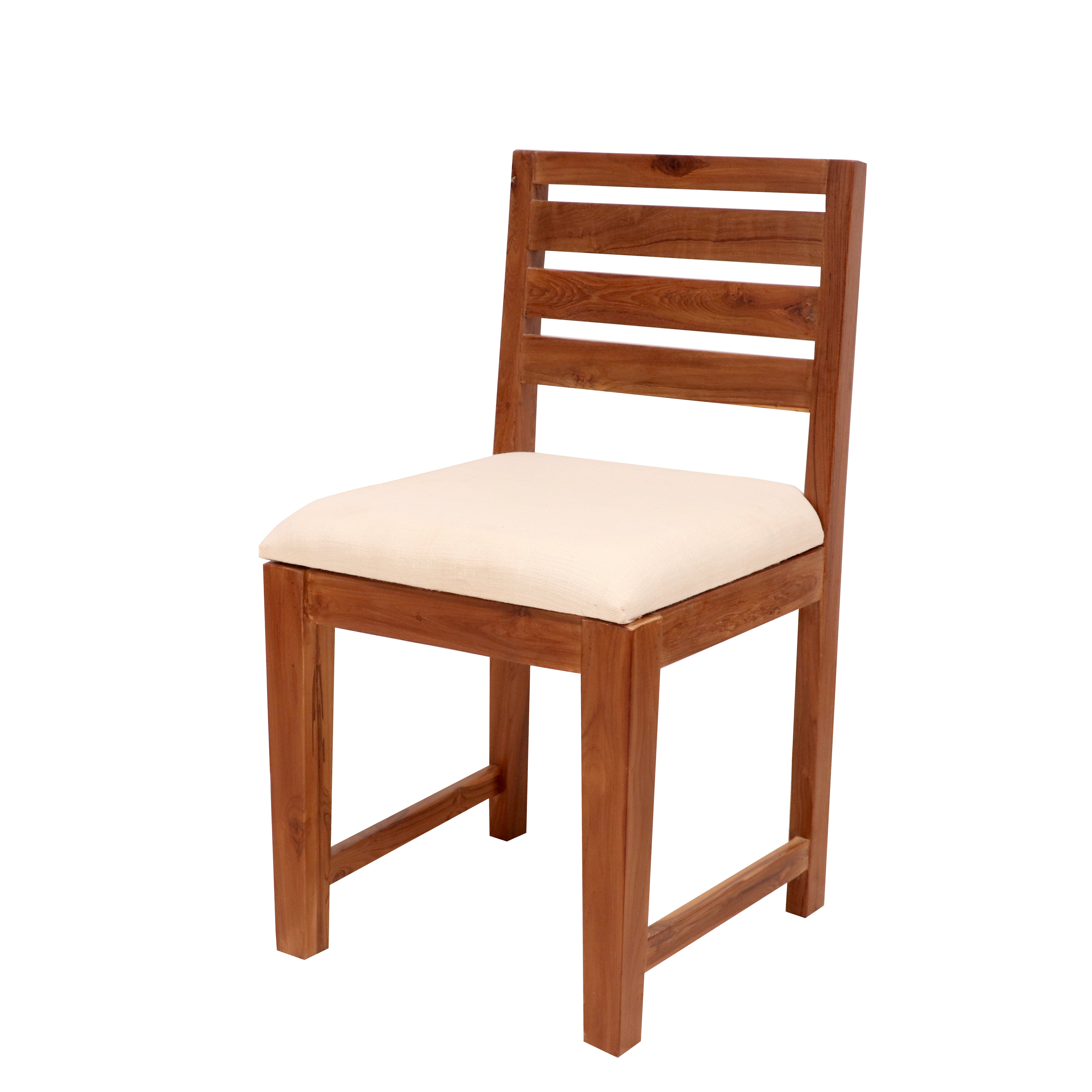 (Set of 2) Simple Teak wood dining chair Dining Chair