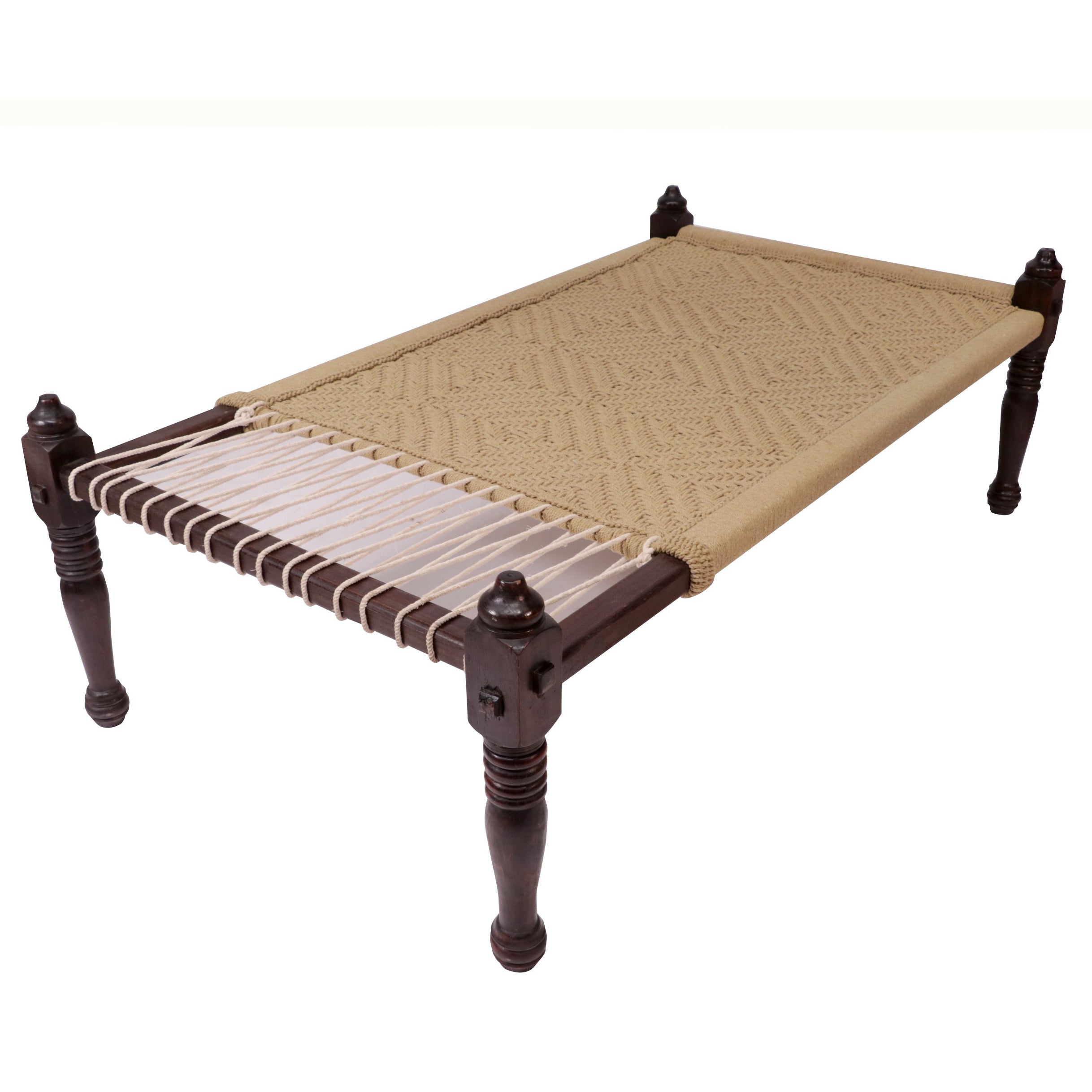 Indian classical weaved day bed Daybed