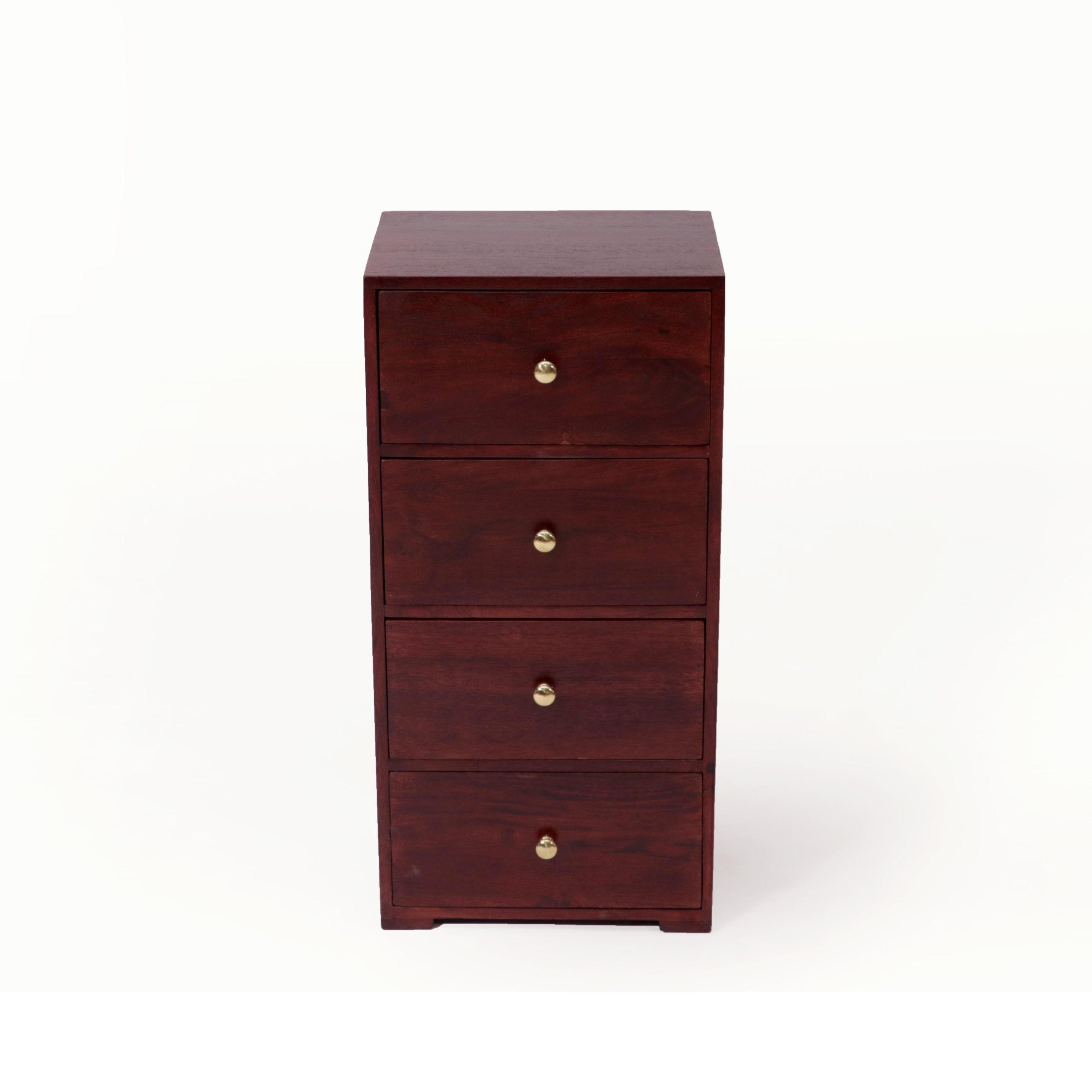 4 Drawer Tower Wooden Chest Drawer's Chest