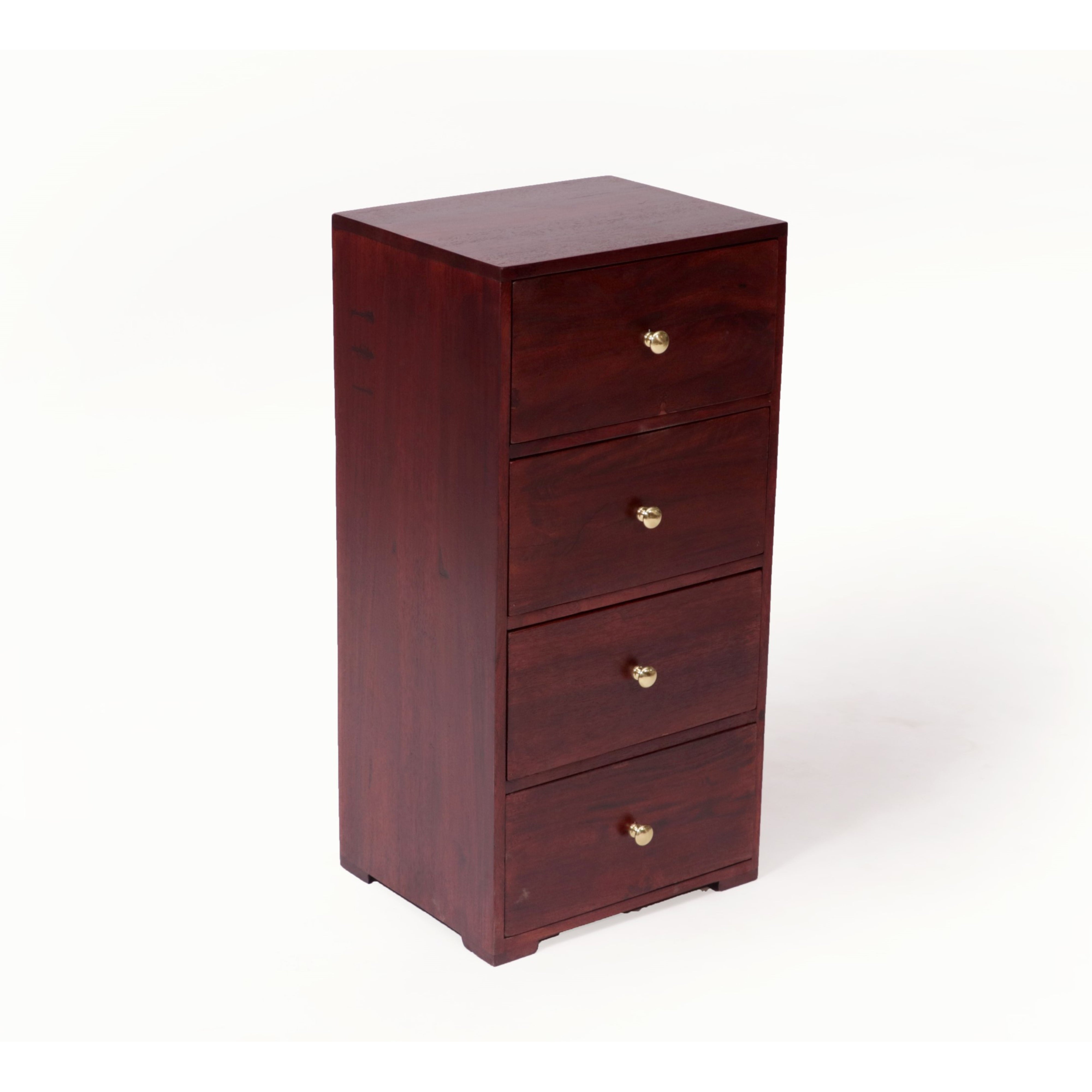 4 Drawer Tower Wooden Chest Drawer's Chest