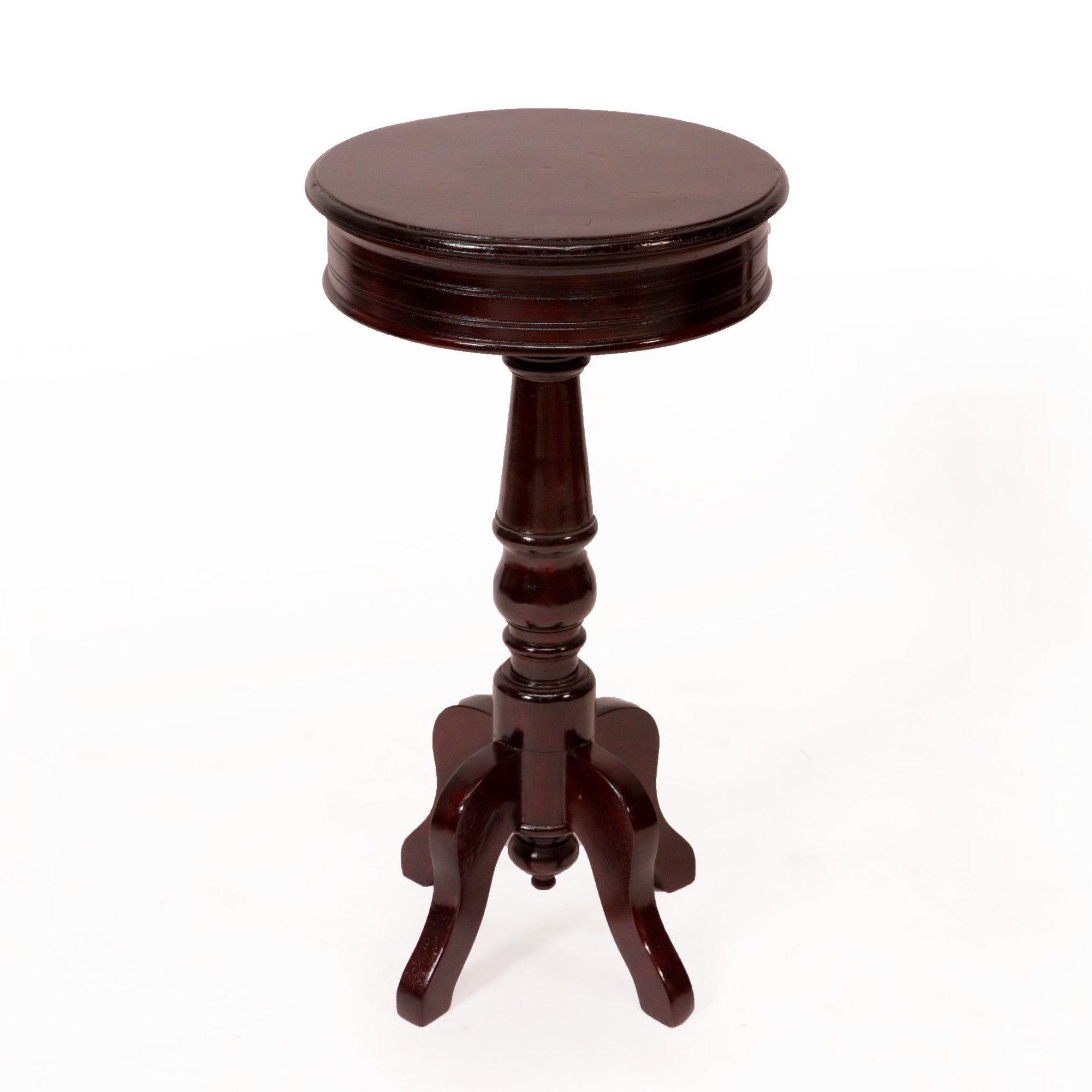 Compact Teak End Table (Small (16 x 16 x 29.5 Inch)) End Table