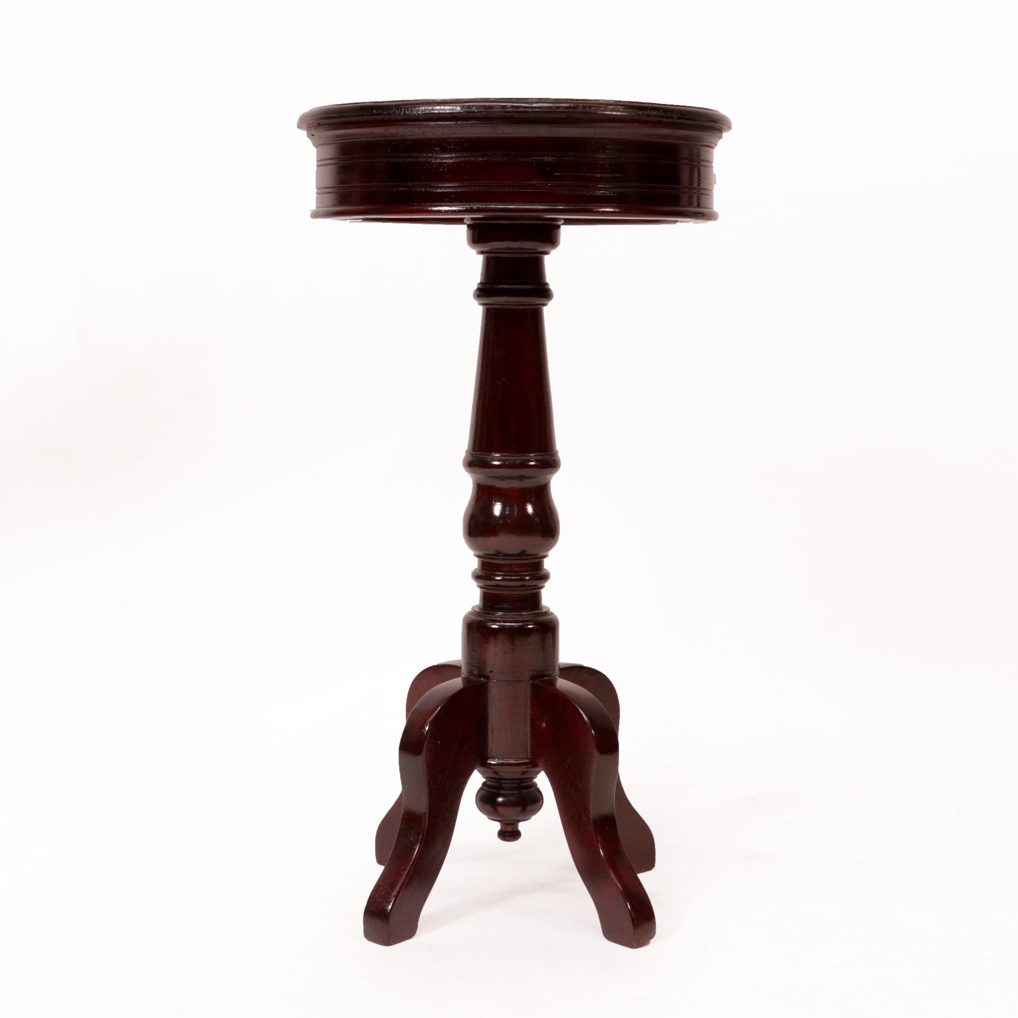 Compact Teak End Table (Small (16 x 16 x 29.5 Inch)) End Table