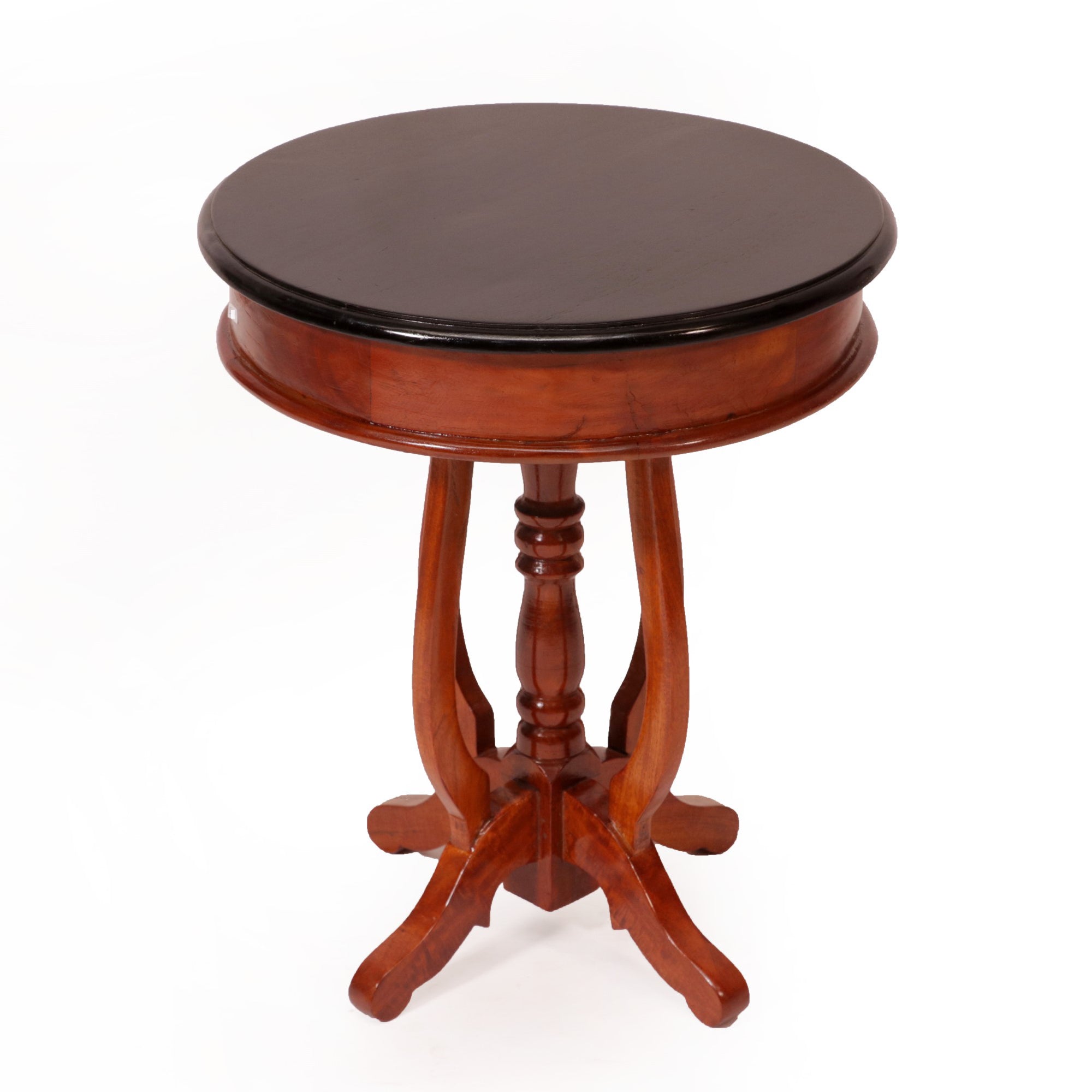 Rich Rounded End Table (Dual Tone) End Table