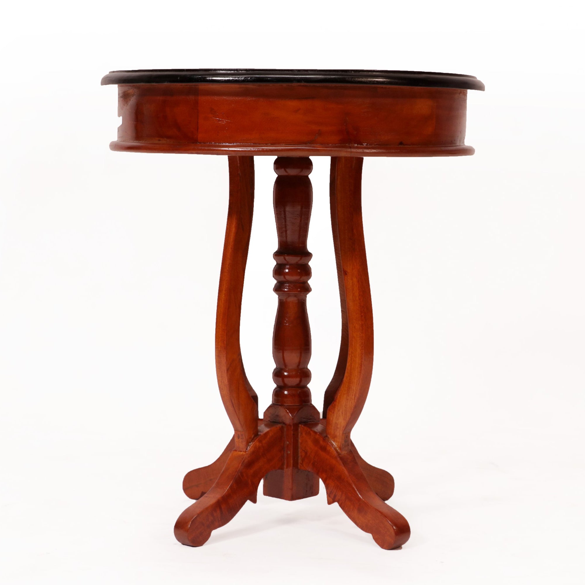 Rich Rounded End Table (Dual Tone) End Table